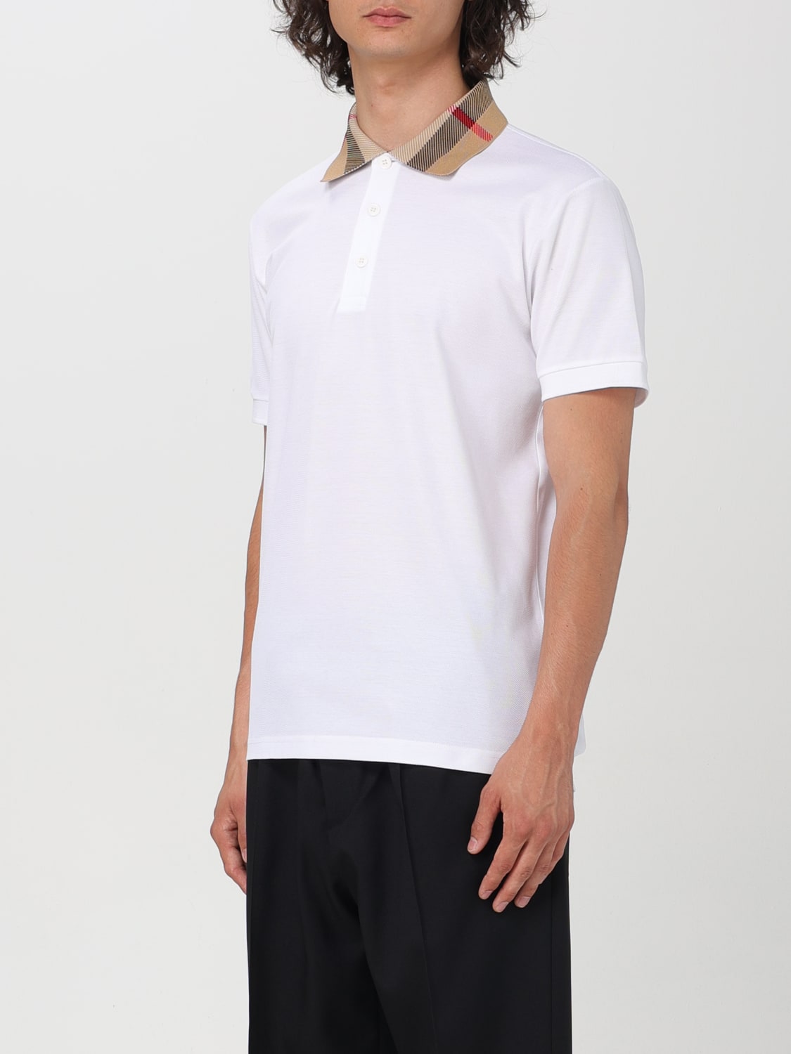 BURBERRY POLO: T-shirt homme Burberry, Blanc - Img 4