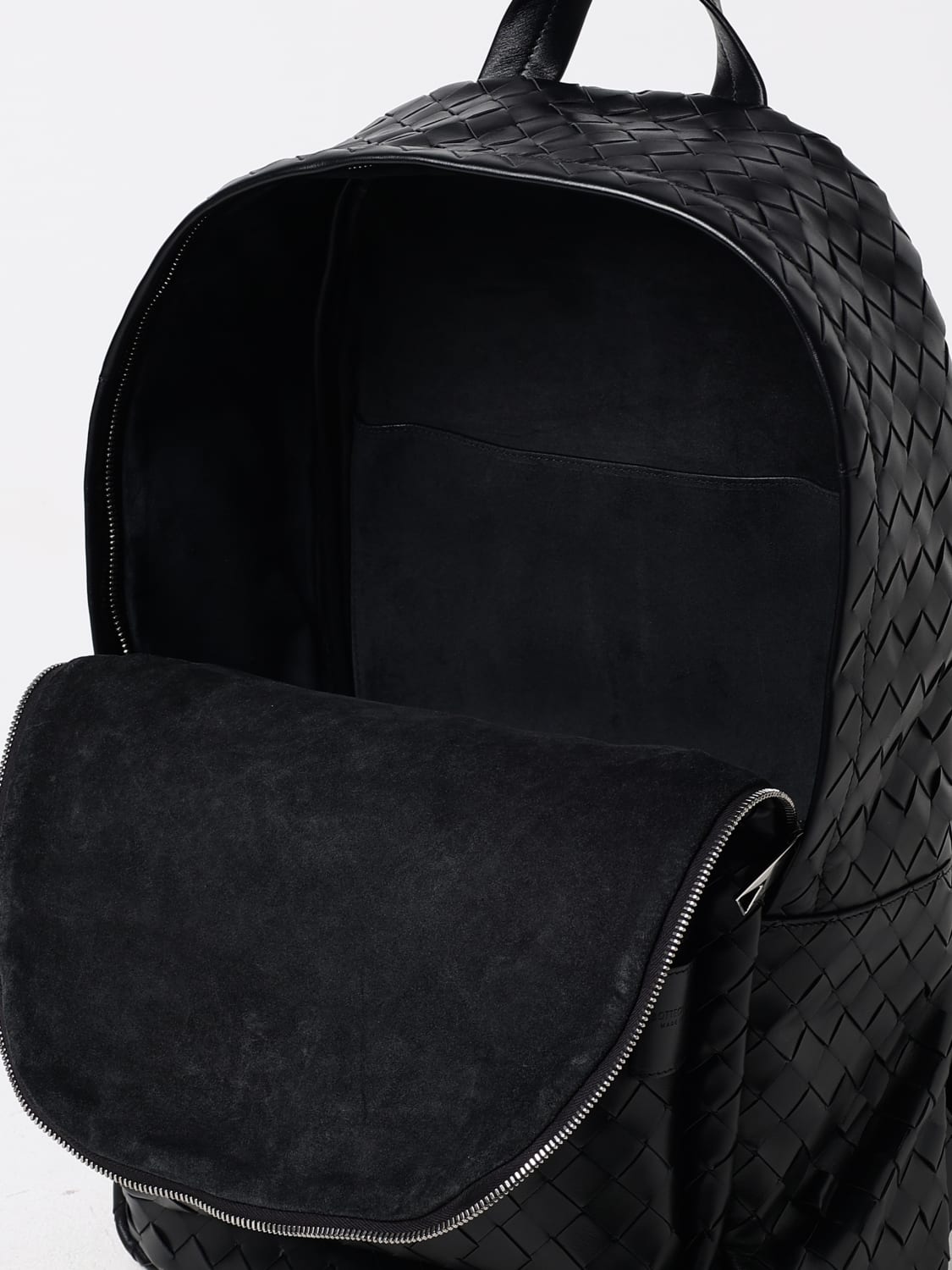 BOTTEGA VENETA: Backpack men - Black | Bottega Veneta backpack