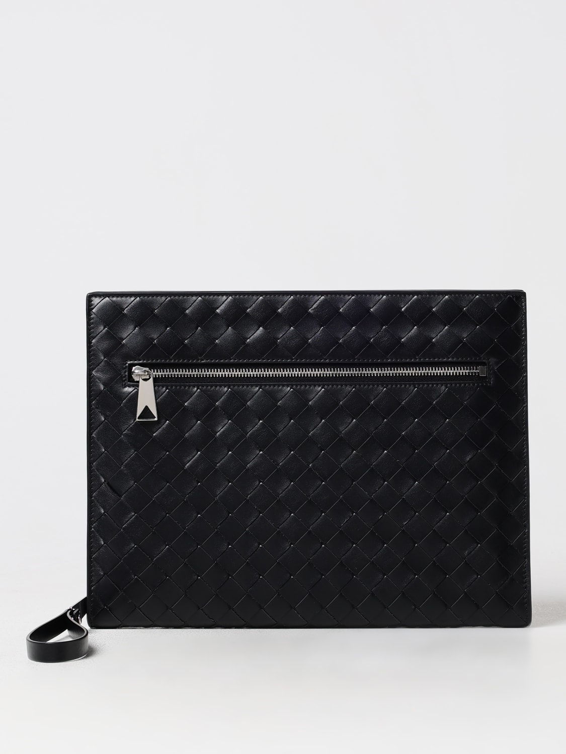 BOTTEGA VENETA AKTENTASCHE: Tasche herren Bottega Veneta, Schwarz - Img 1