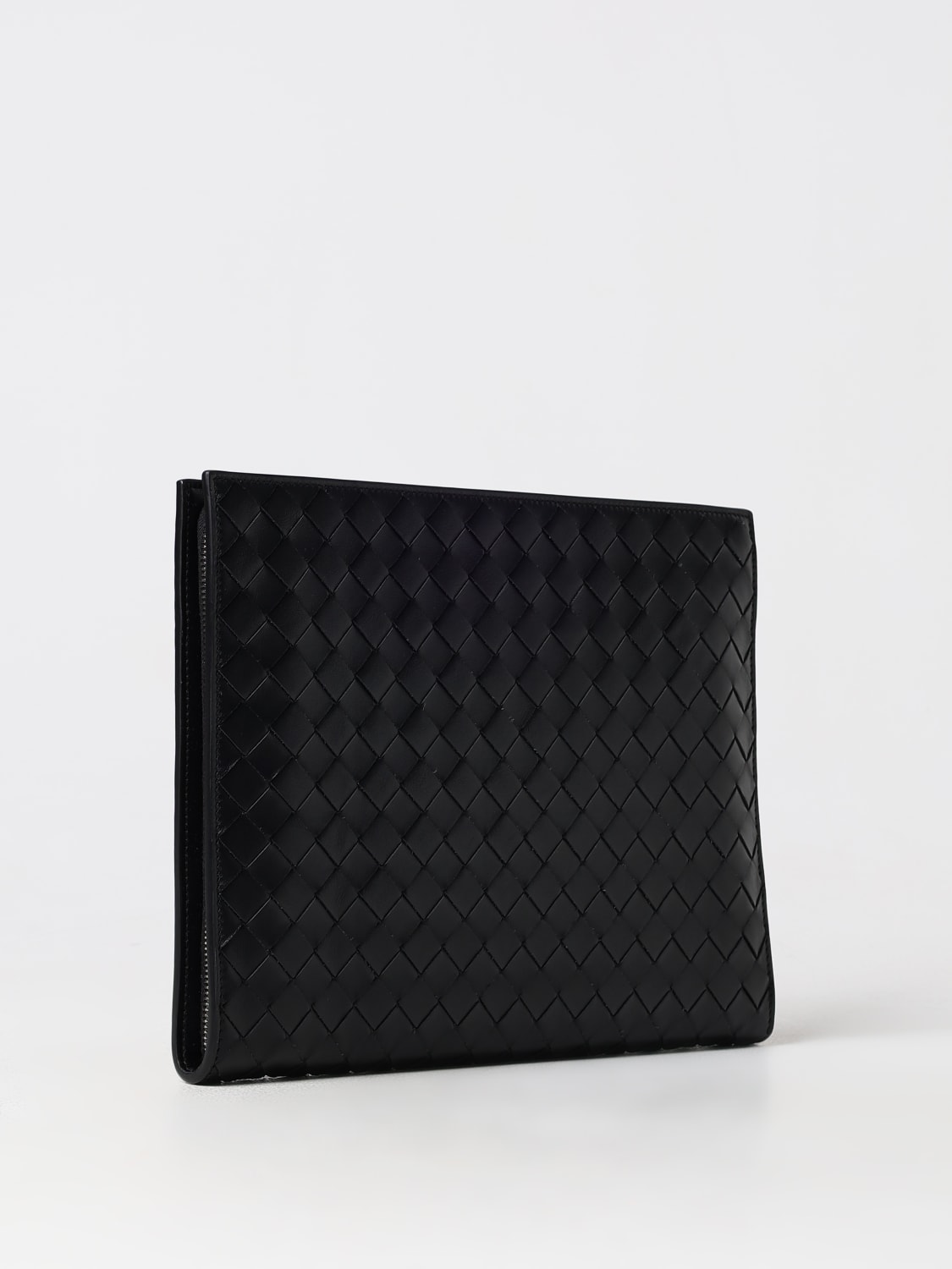 BOTTEGA VENETA AKTENTASCHE: Tasche herren Bottega Veneta, Schwarz - Img 3