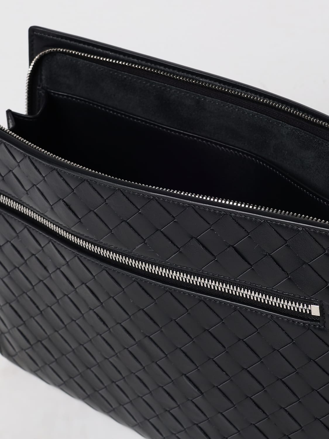 BOTTEGA VENETA AKTENTASCHE: Tasche herren Bottega Veneta, Schwarz - Img 5