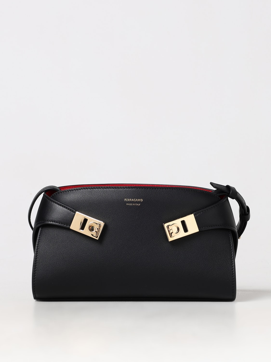 Giglio Borsa Hug Ferragamo in pelle