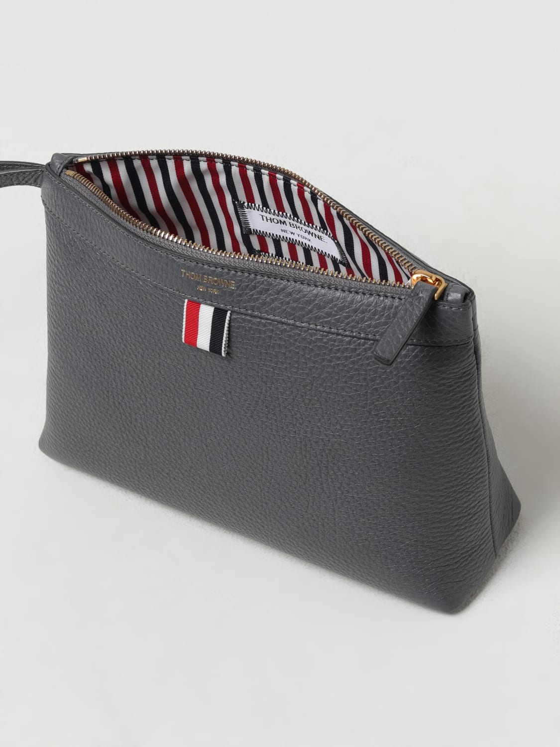 THOM BROWNE CLUTCH: Wallet woman Thom Browne, Grey - Img 4