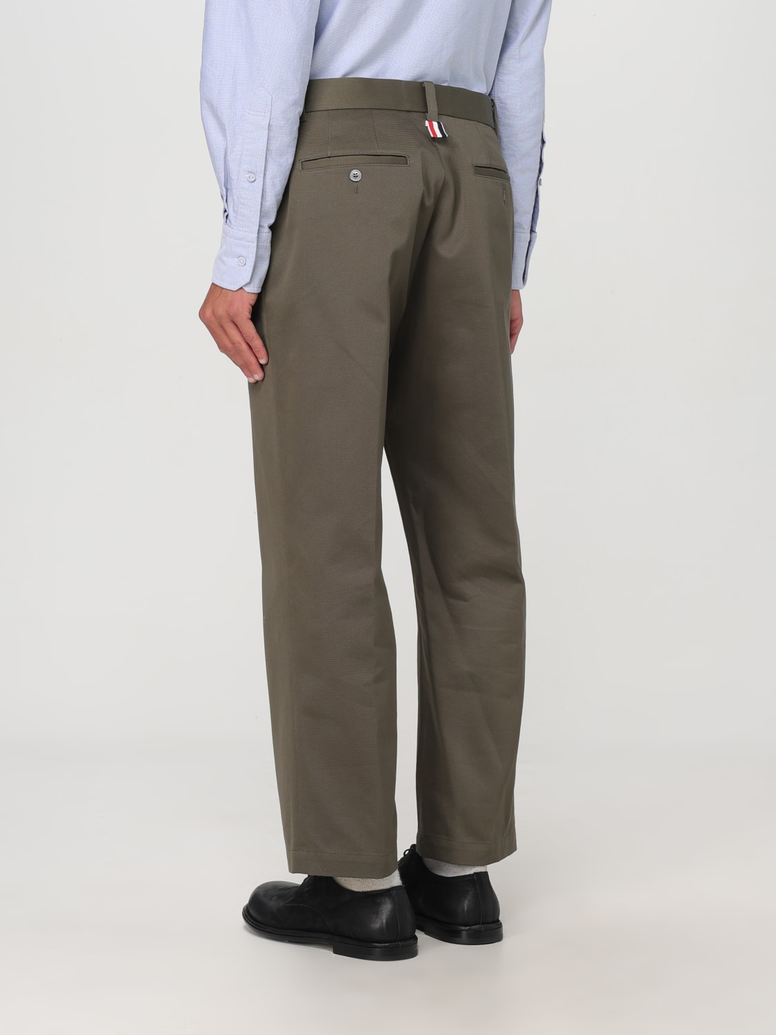 THOM BROWNE PANTS: Pants men Thom Browne, Green - Img 3