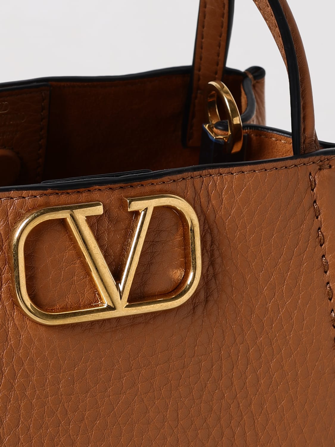 VALENTINO GARAVANI MINI-TASCHE: Schultertasche damen Valentino Garavani, Sand - Img 4