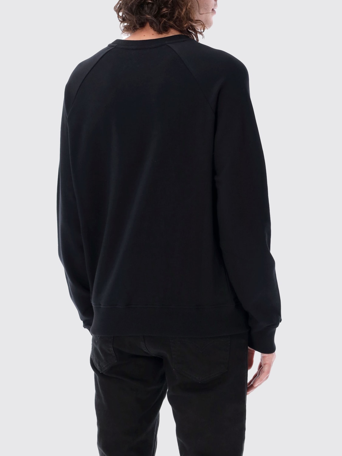 BALMAIN SWEATER: Sweater men Balmain, Black 1 - Img 2