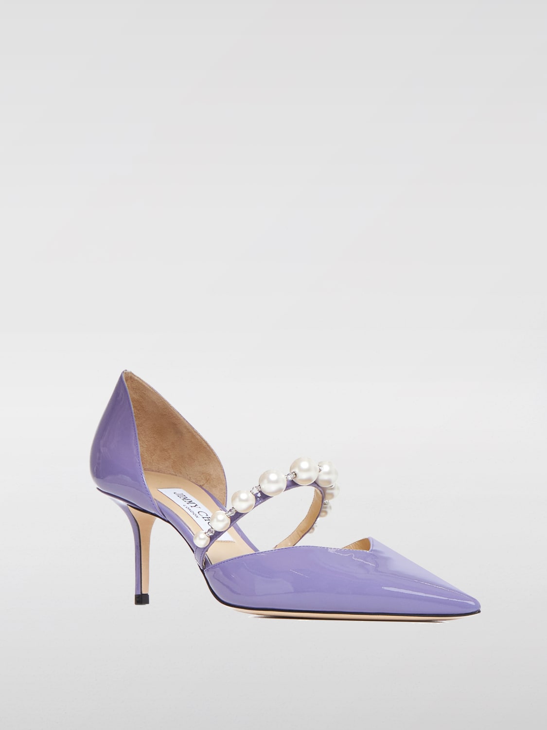 Purple jimmy choo shoes online