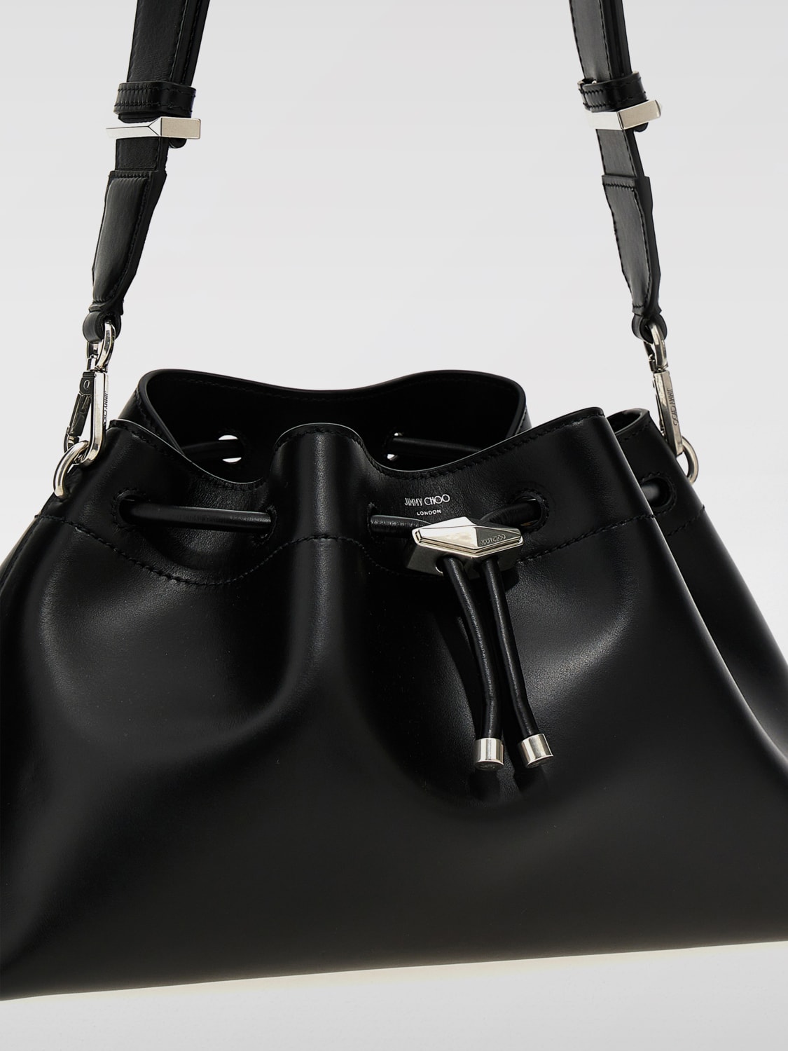 JIMMY CHOO 肩包: 斜挎包 女士 Jimmy Choo, 黑色 - Img 4