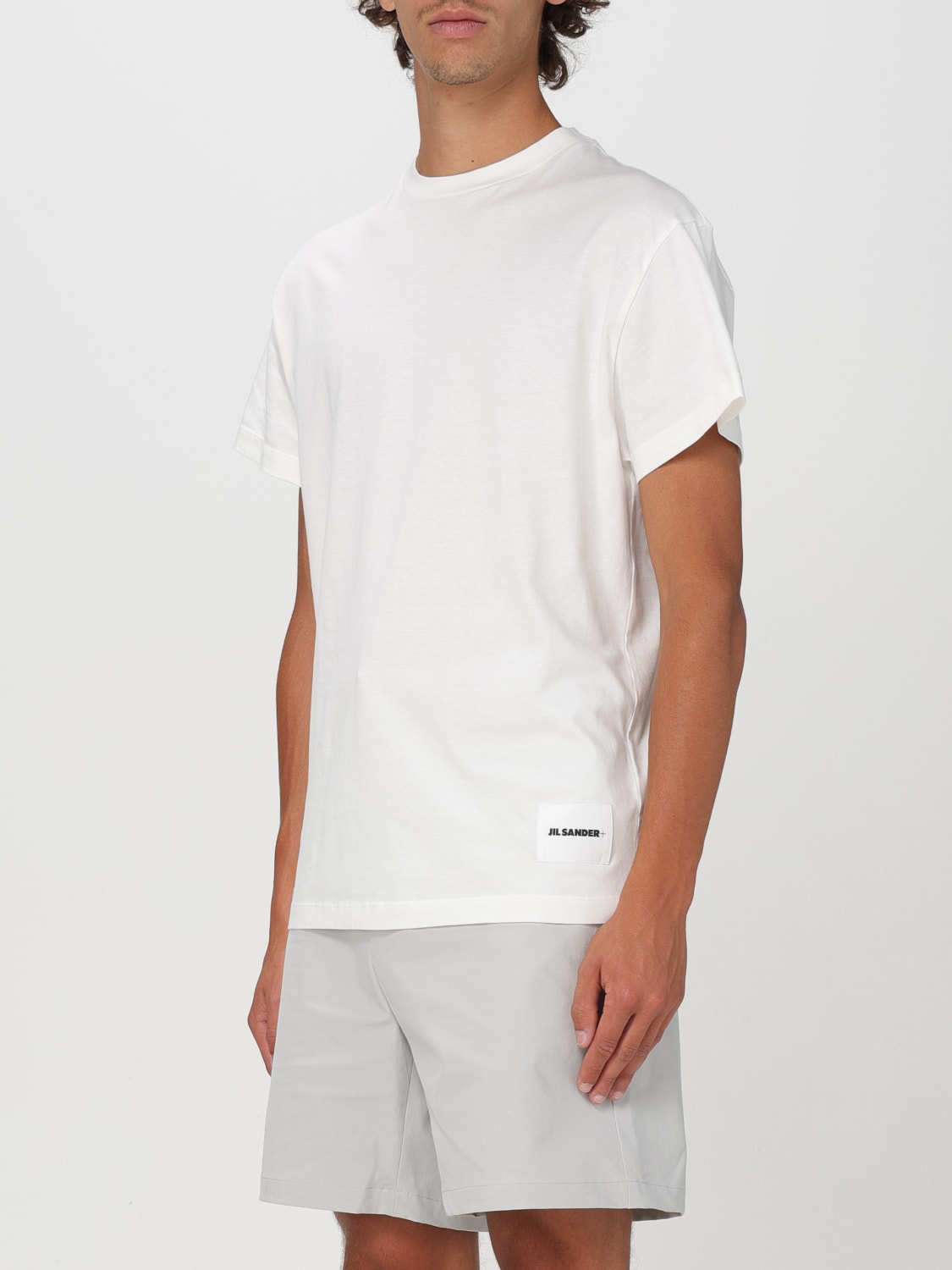 JIL SANDER｜ (T-SHIRT SS 3 PACK (J47GC0001 J45048 001)) Buy Jil Sander men black 3-pack t-shirt set for $460 online