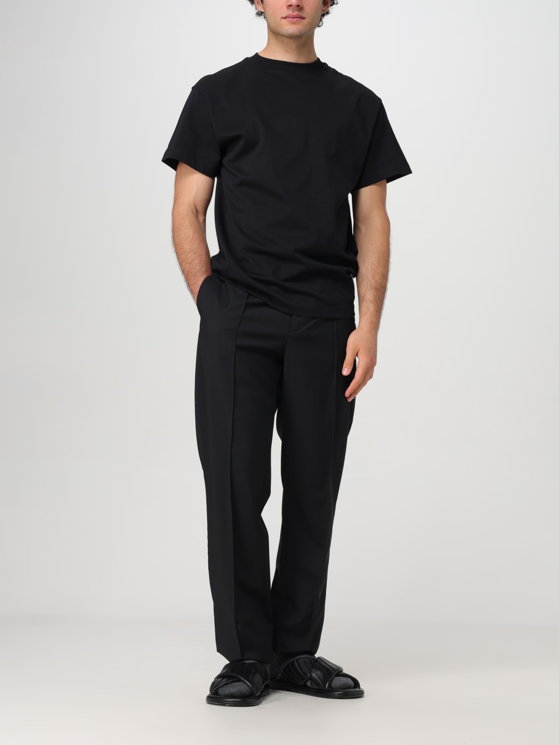 JIL SANDER T-SHIRT: T-shirt men Jil Sander, Black - Img 6