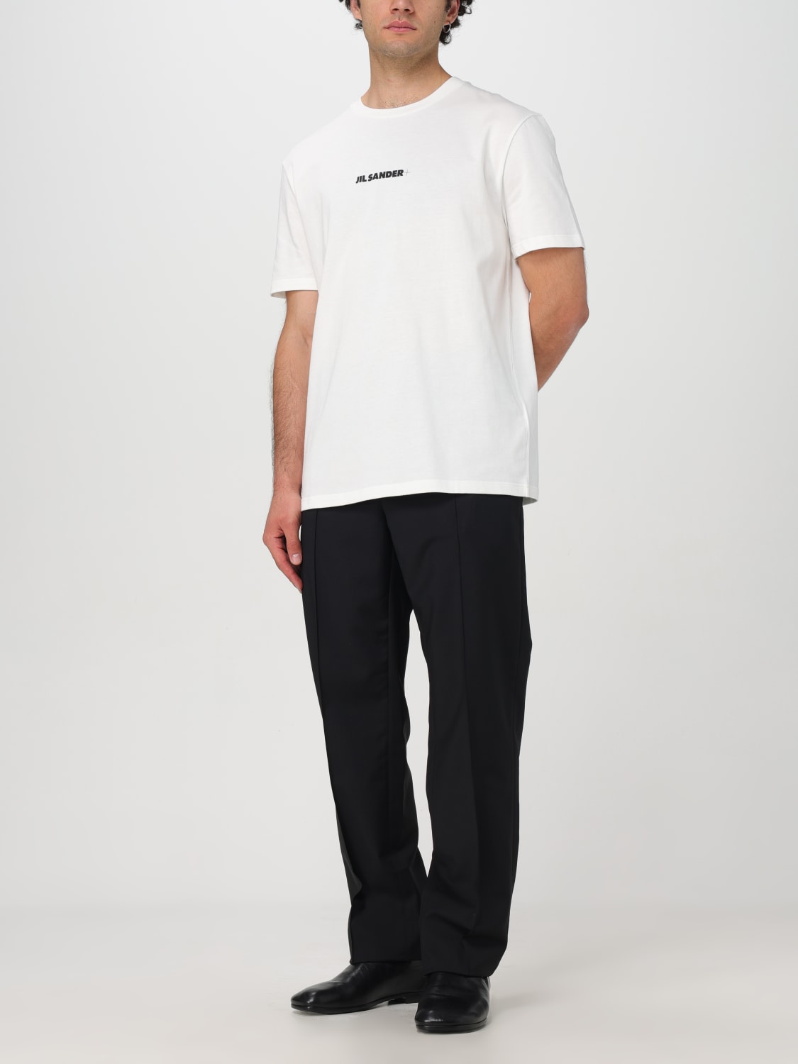 JIL SANDER T恤: T恤 男士 Jil Sander, 白色 - Img 2