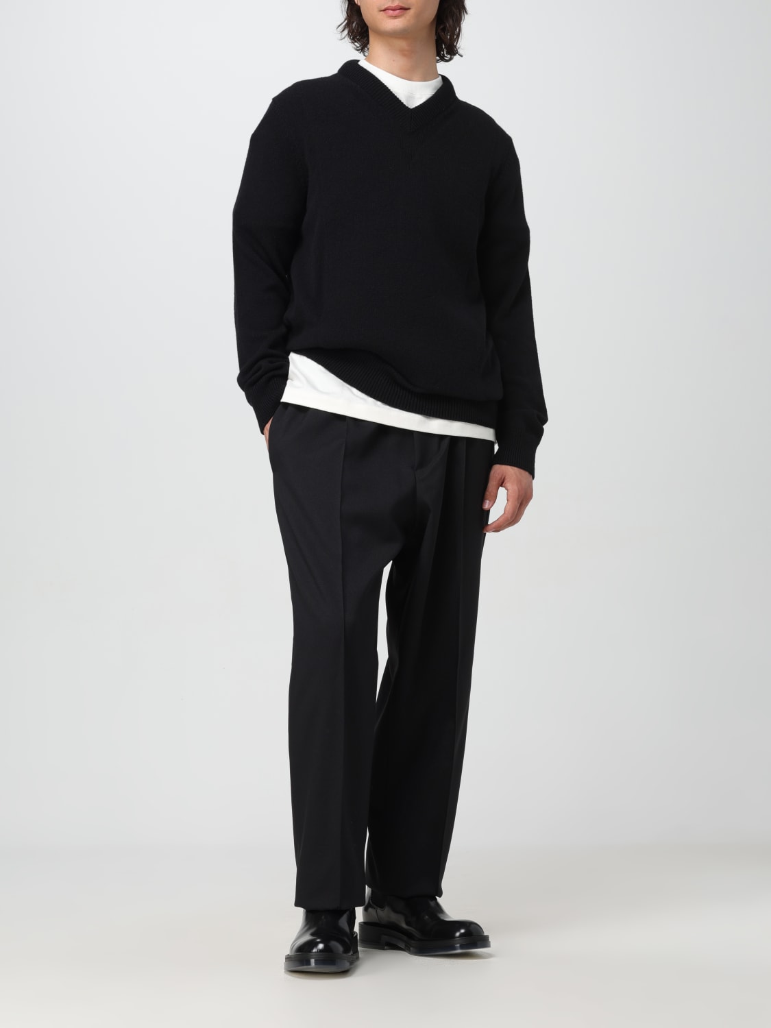 JIL SANDER PULL: Pull homme Jil Sander, Noir - Img 2