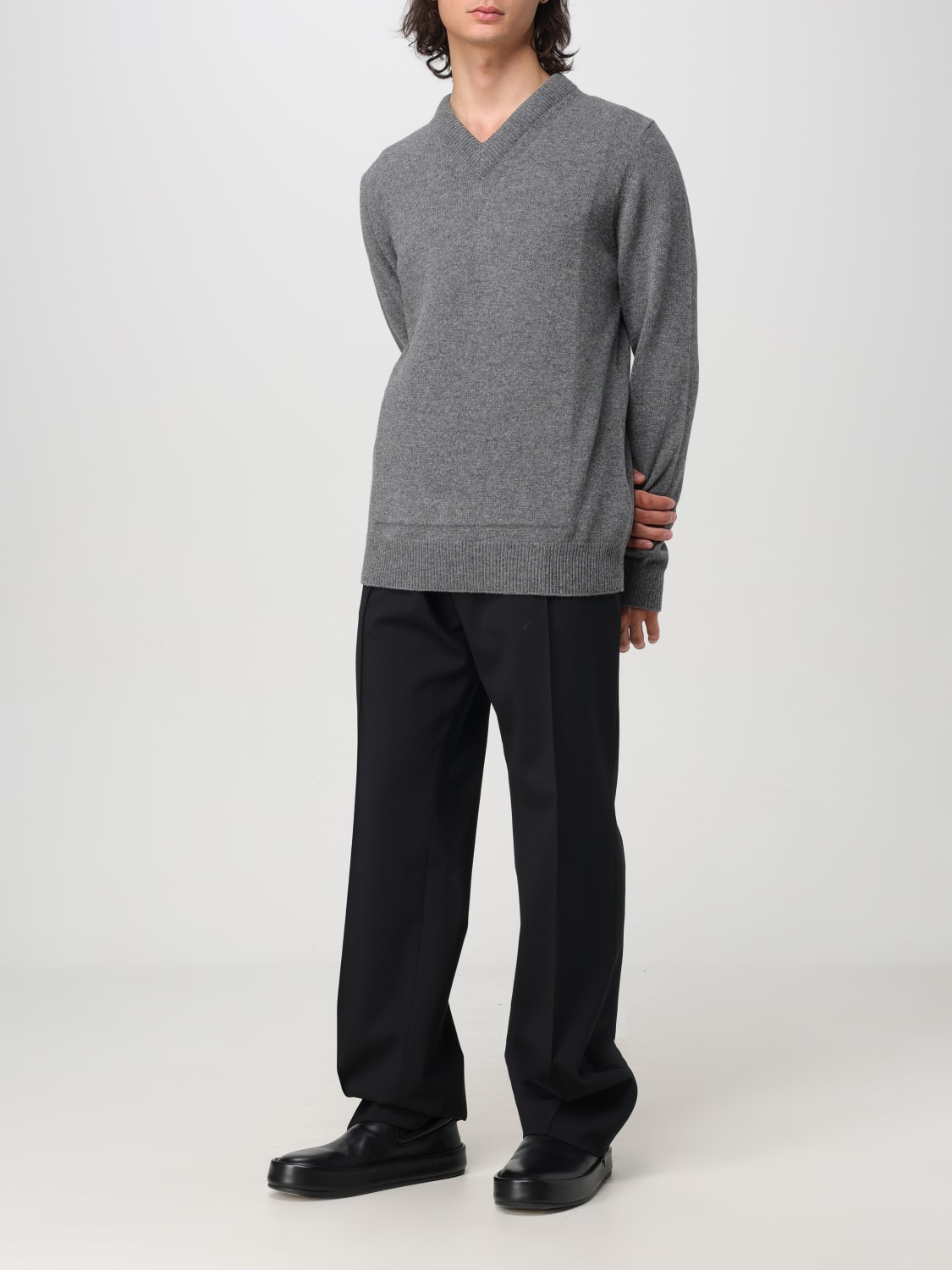 JIL SANDER SWEATER: Sweater men Jil Sander, Grey - Img 2