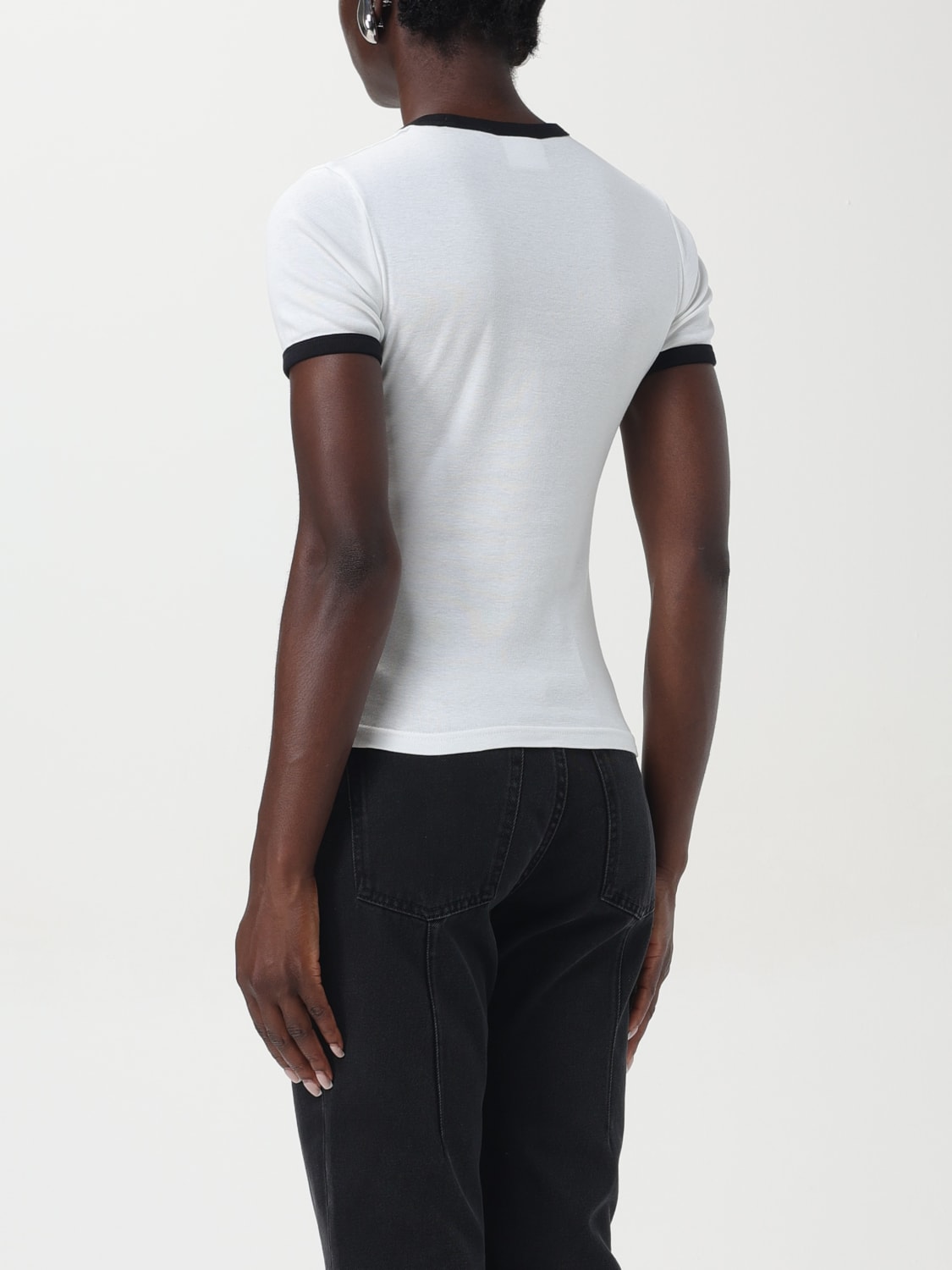 COURRÈGES: T-shirt woman - White | Courrèges t-shirt