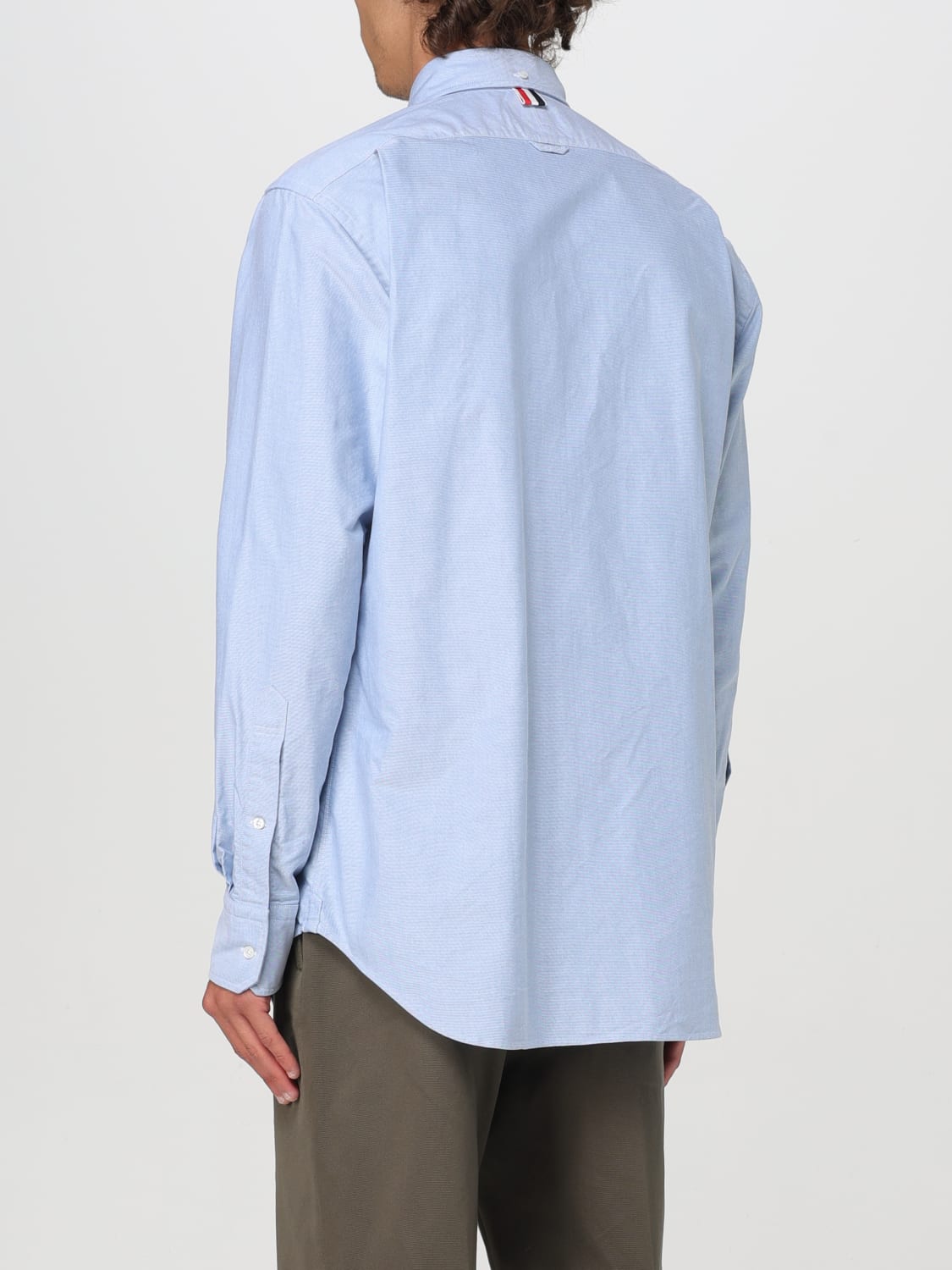 THOM BROWNE SHIRT: Shirt men Thom Browne, Blue - Img 3