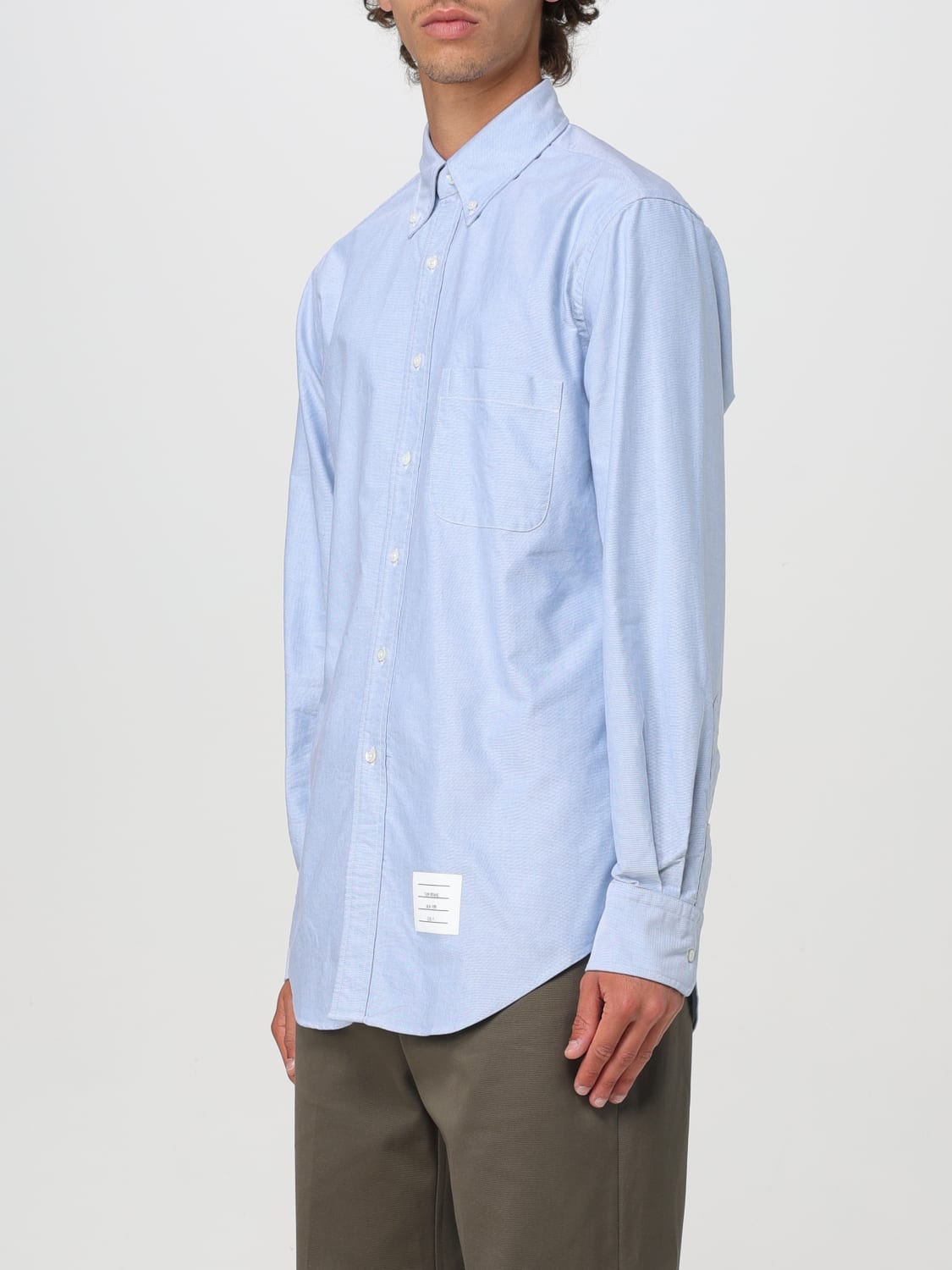 THOM BROWNE SHIRT: Shirt men Thom Browne, Blue - Img 4