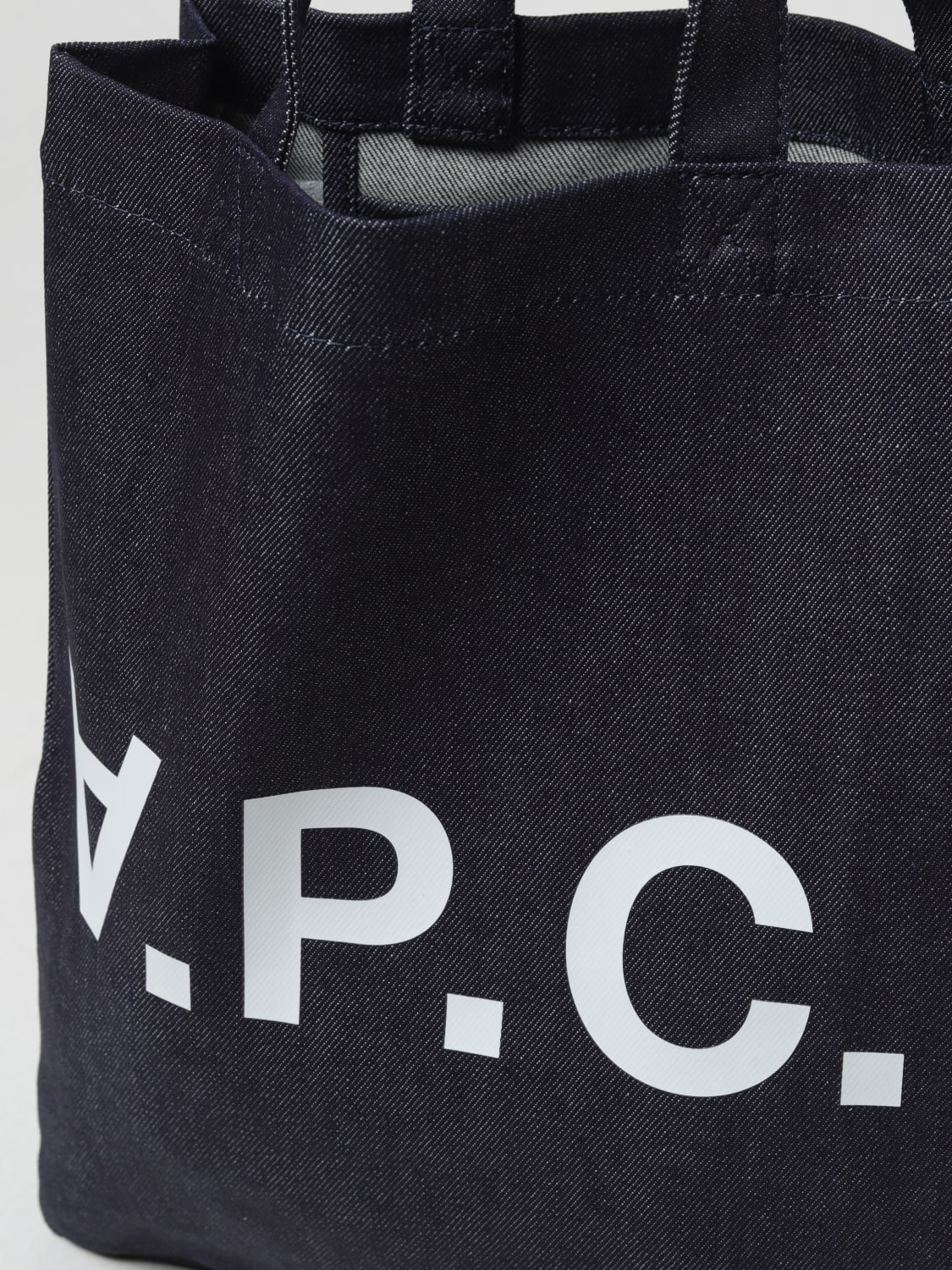 A.P.C. 托特包: 手提包 女士 A.P.C., 蓝色 - Img 3