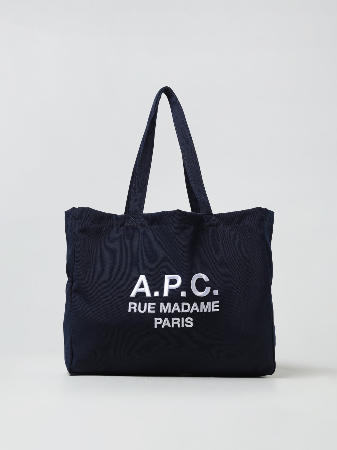 Giglio Borsa A.P.C. in nylon con logo ricamato