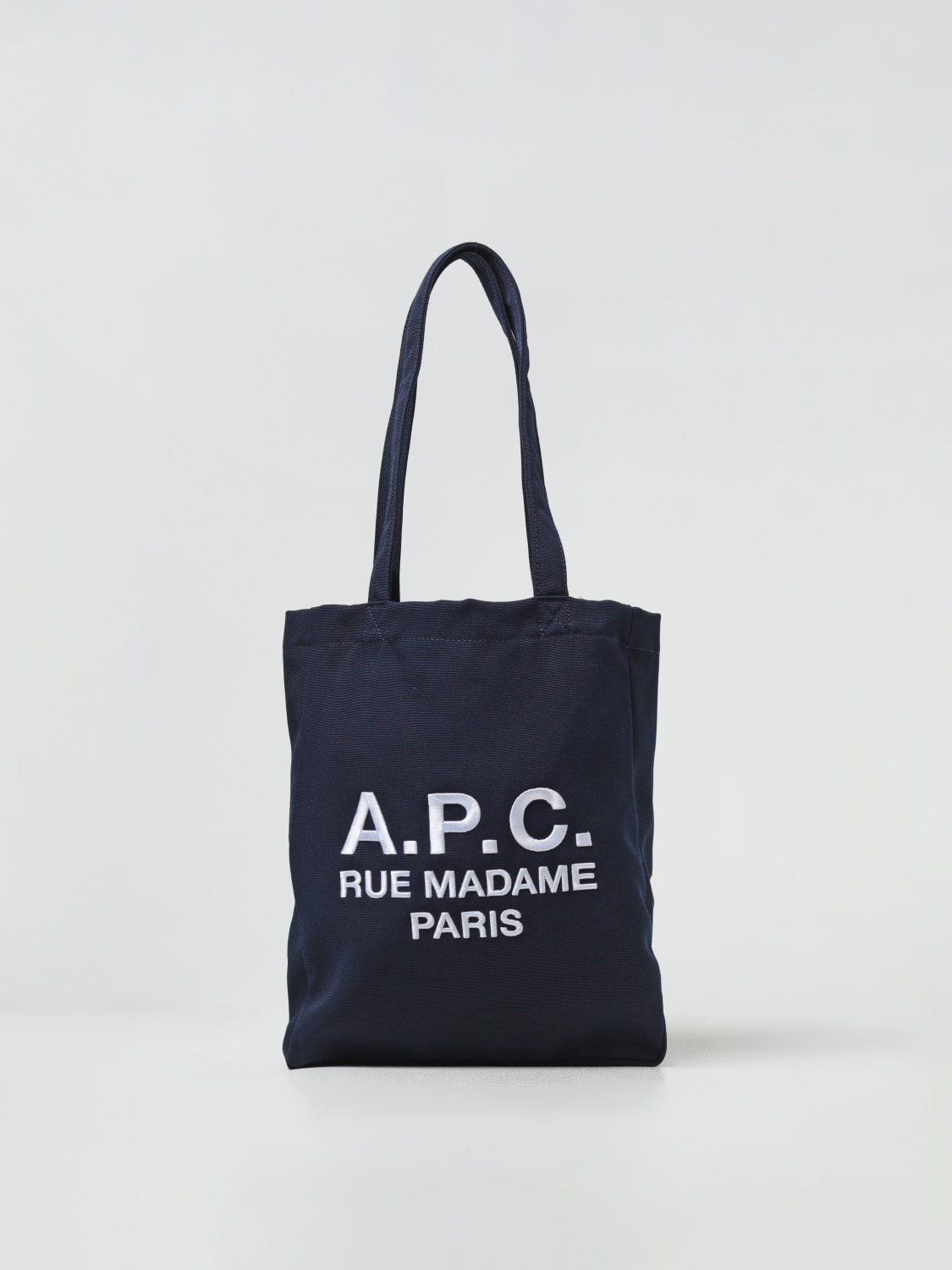 Giglio Borsa A.P.C. in nylon con logo ricamato