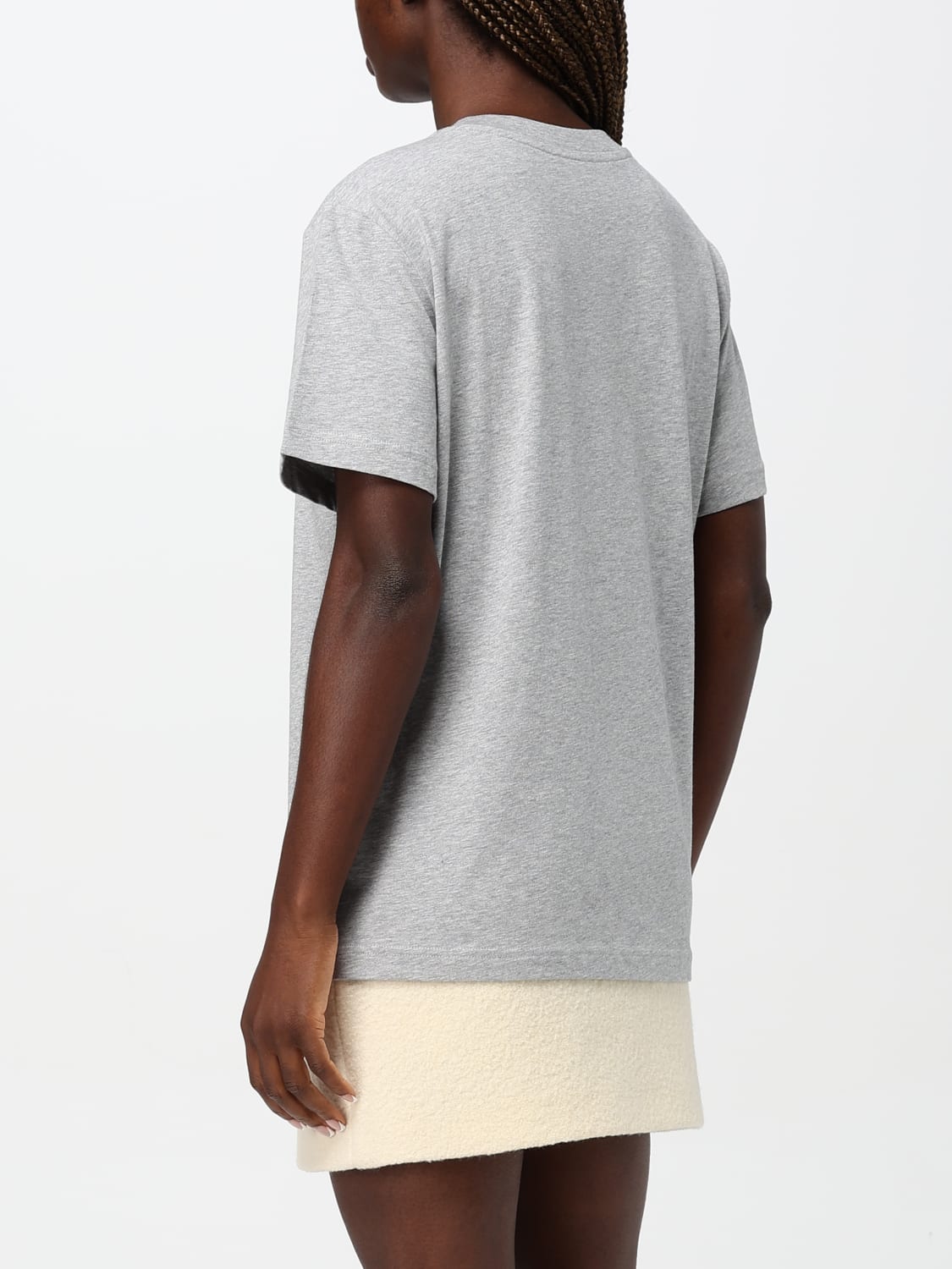 A.P.C. T-SHIRT: T-shirt woman A.P.C., Grey - Img 2