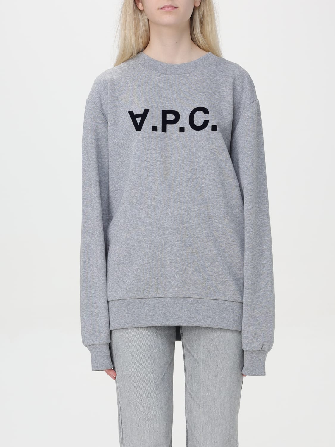 A.P.C. ТОЛСТОВКА: Толстовка Женское A.P.C., Серый - Img 1