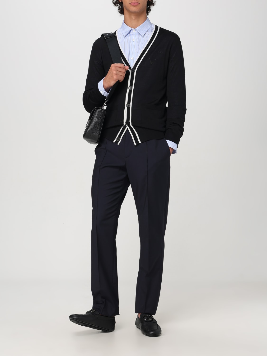 VALENTINO PANTS: Pants men Valentino, Blue - Img 2