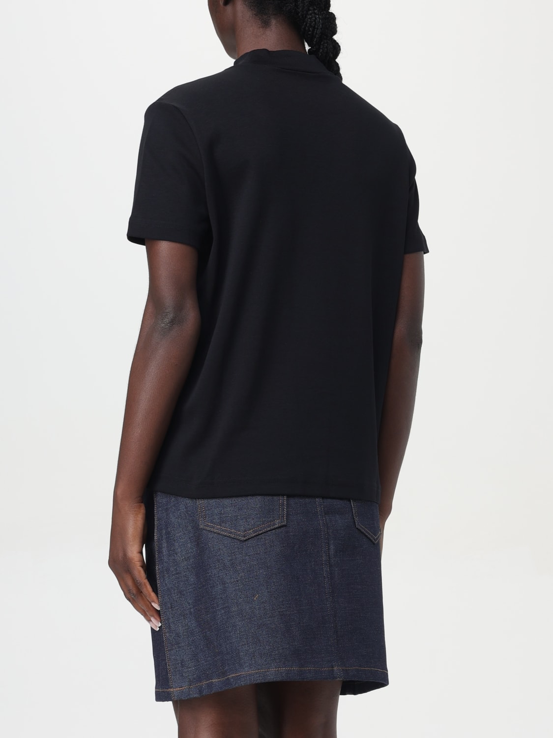 A.P.C. T-SHIRT: T-shirt woman A.P.C., Black - Img 2