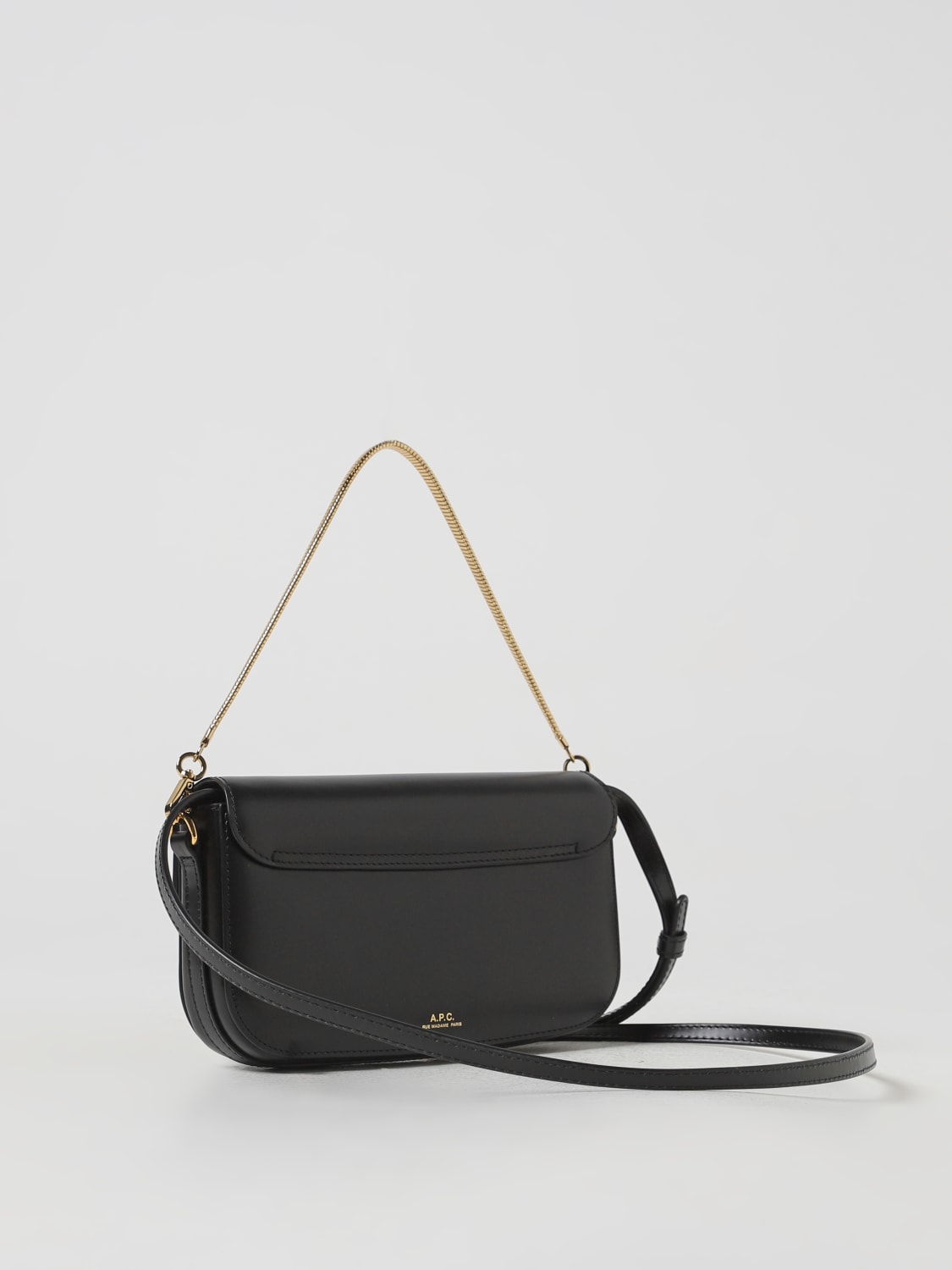 A.P.C. SHOULDER BAG: Shoulder bag woman A.P.C., Black - Img 2