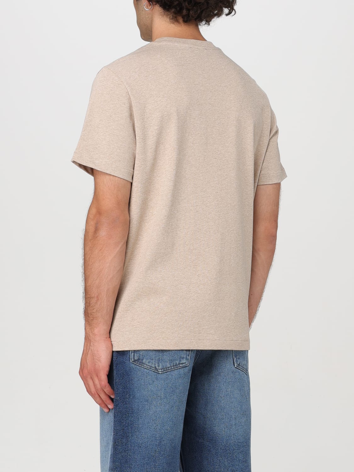 A.P.C. T-SHIRT: T-shirt men A.P.C., Beige - Img 3