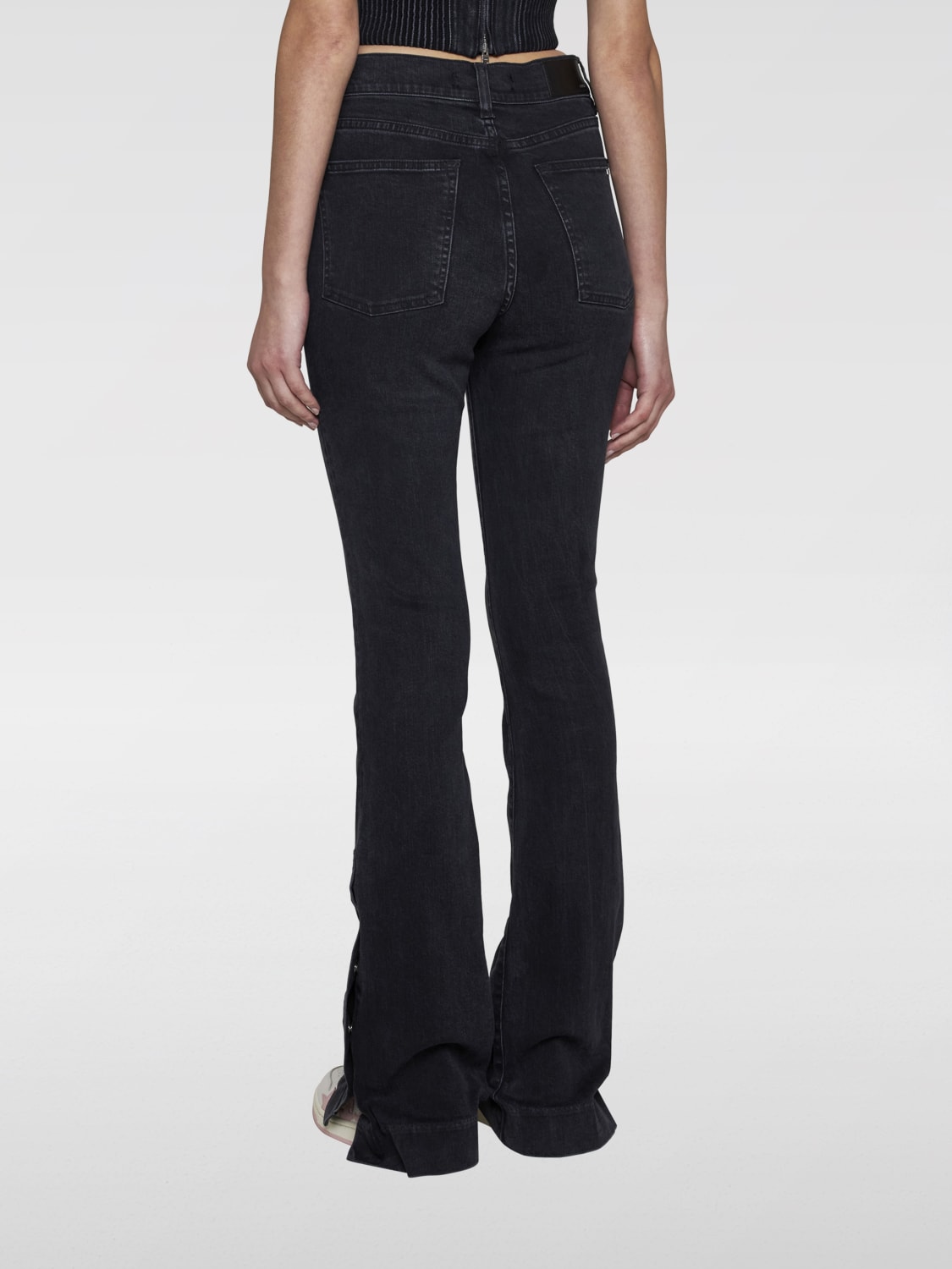 デニム・ジーパン AMIRI Woman Jeans Black PS24WDF017 FADEDBLACK Amiriアウトレット：ジーンズ レディース - ブラック | GIGLIO