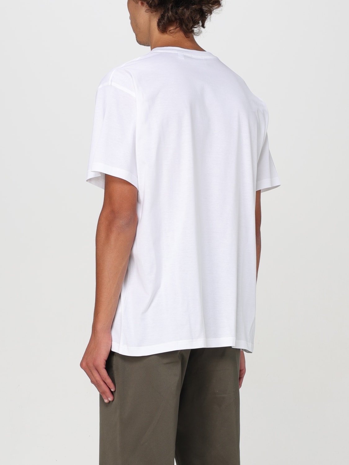 BURBERRY T-SHIRT: T-shirt men Burberry, White - Img 3