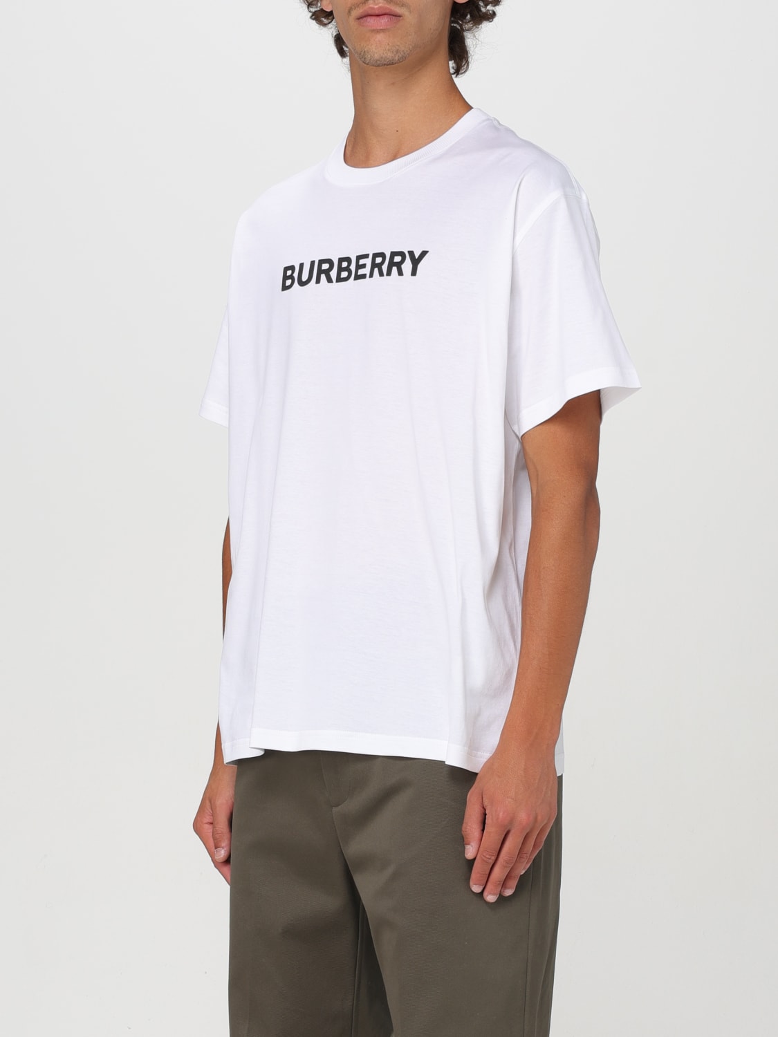 BURBERRY T-SHIRT: T-shirt men Burberry, White - Img 4