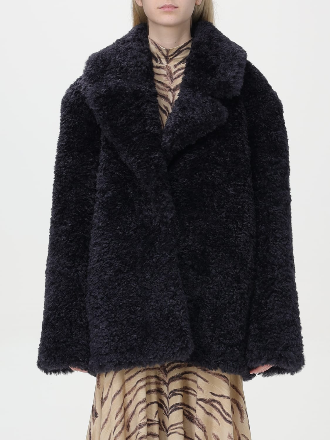 Giglio Cappotto Teddy Stella McCartney in finto shearling