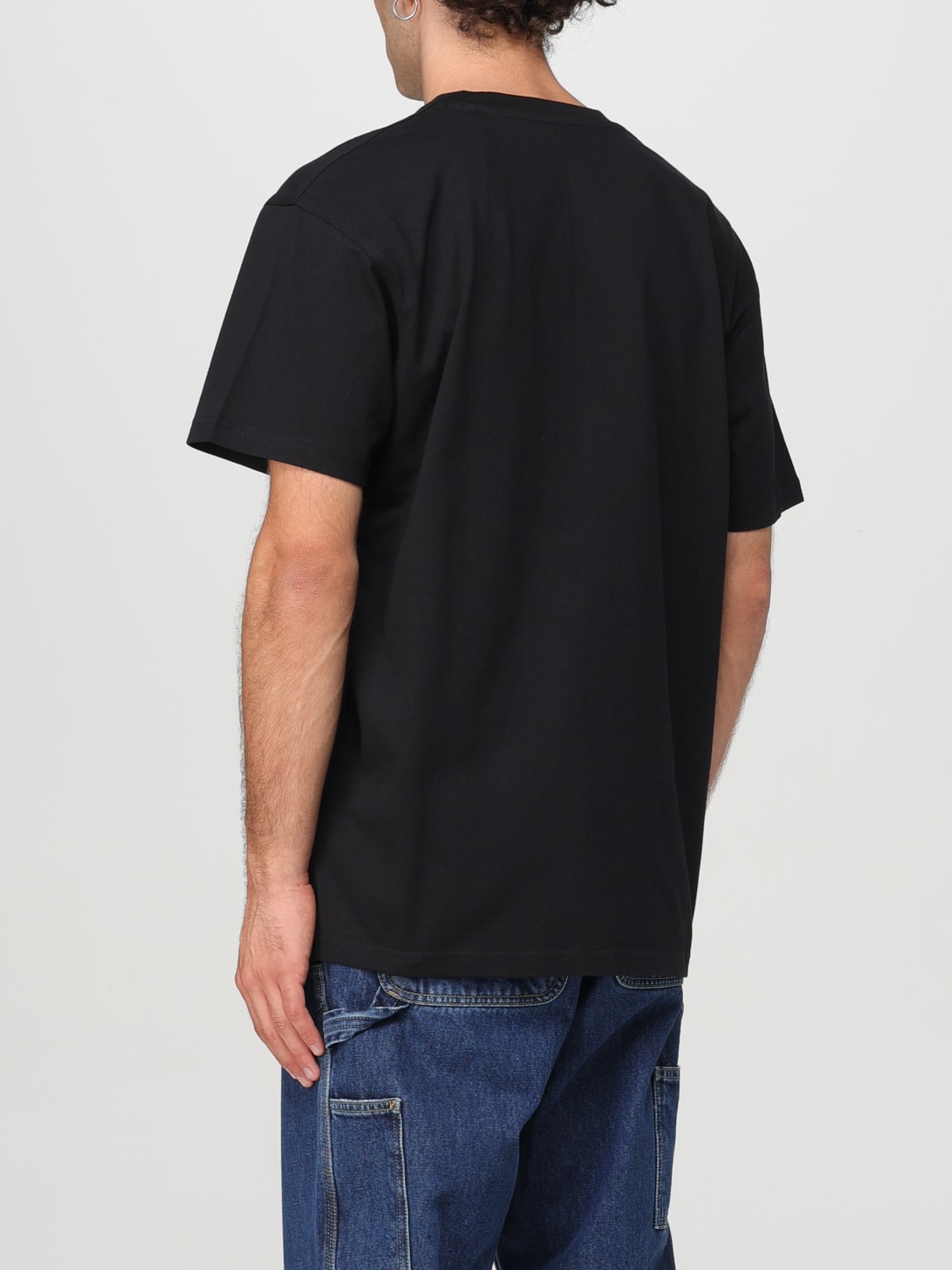 CARHARTT WIP T-SHIRT: T-shirt men Carhartt Wip, Black - Img 3