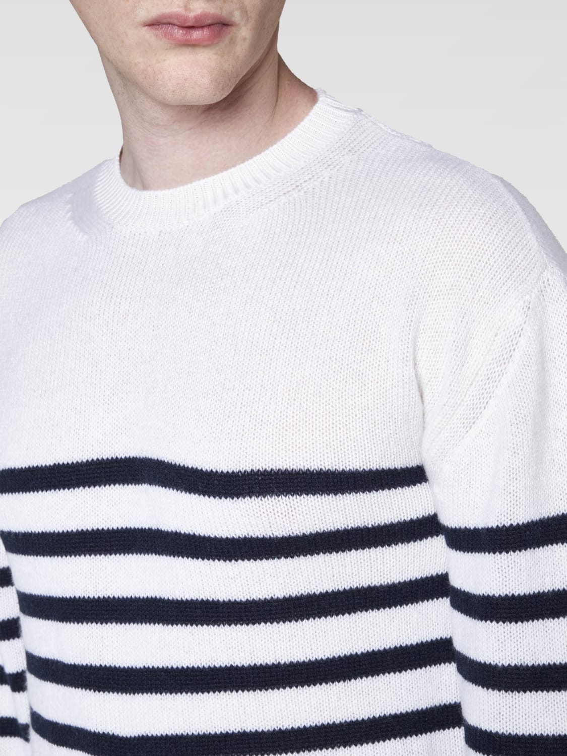 VALENTINO SWEATER: Sweater men Valentino, Ivory - Img 3