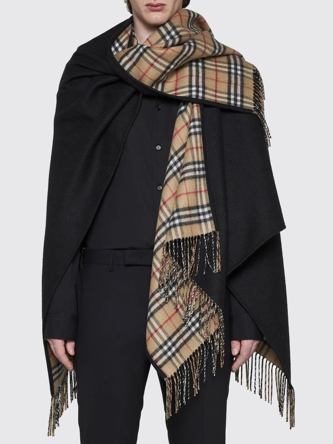 Burberry cape scarf on sale