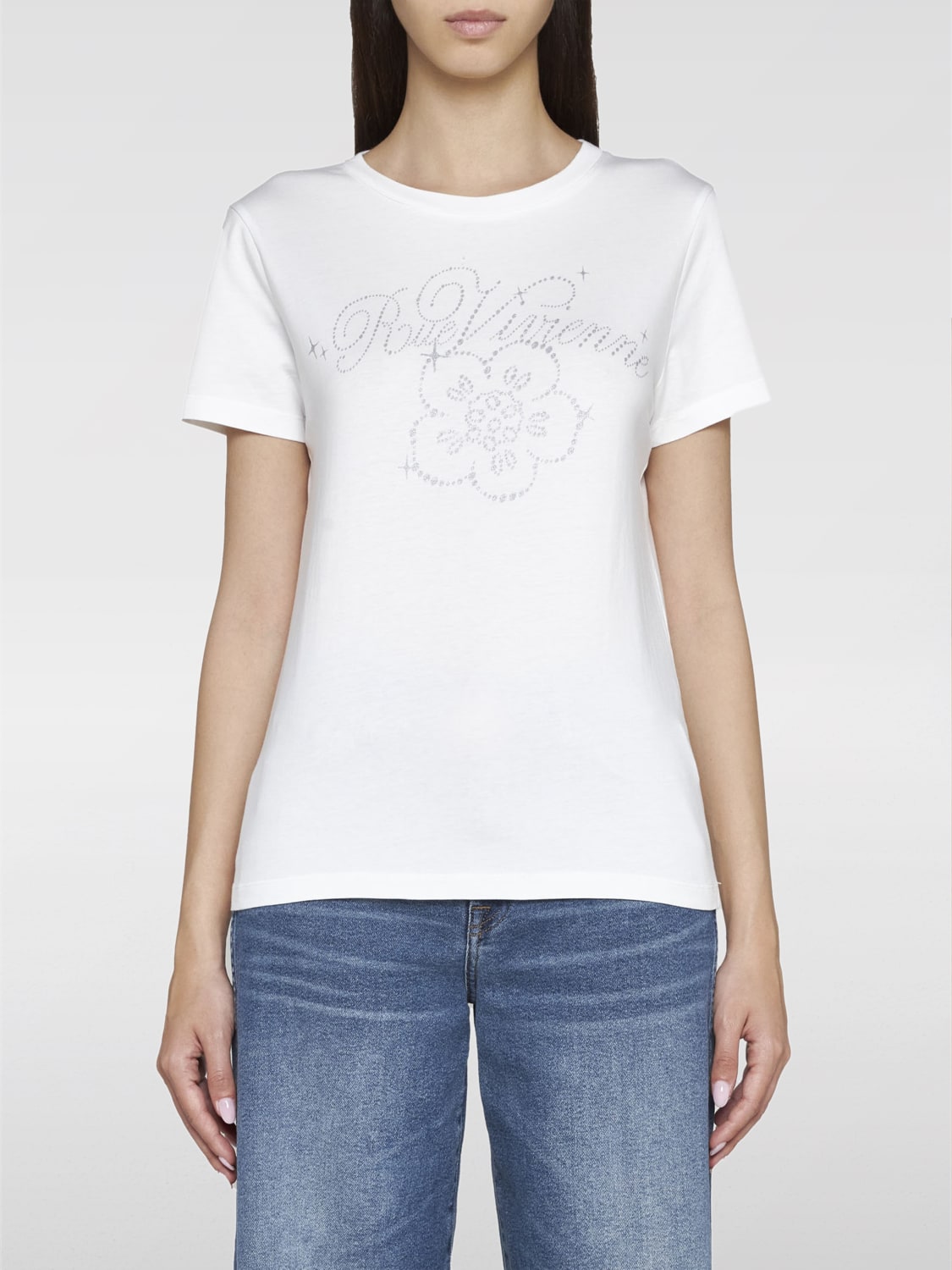 KENZO T-SHIRT: T-shirt woman Kenzo, Beige - Img 1