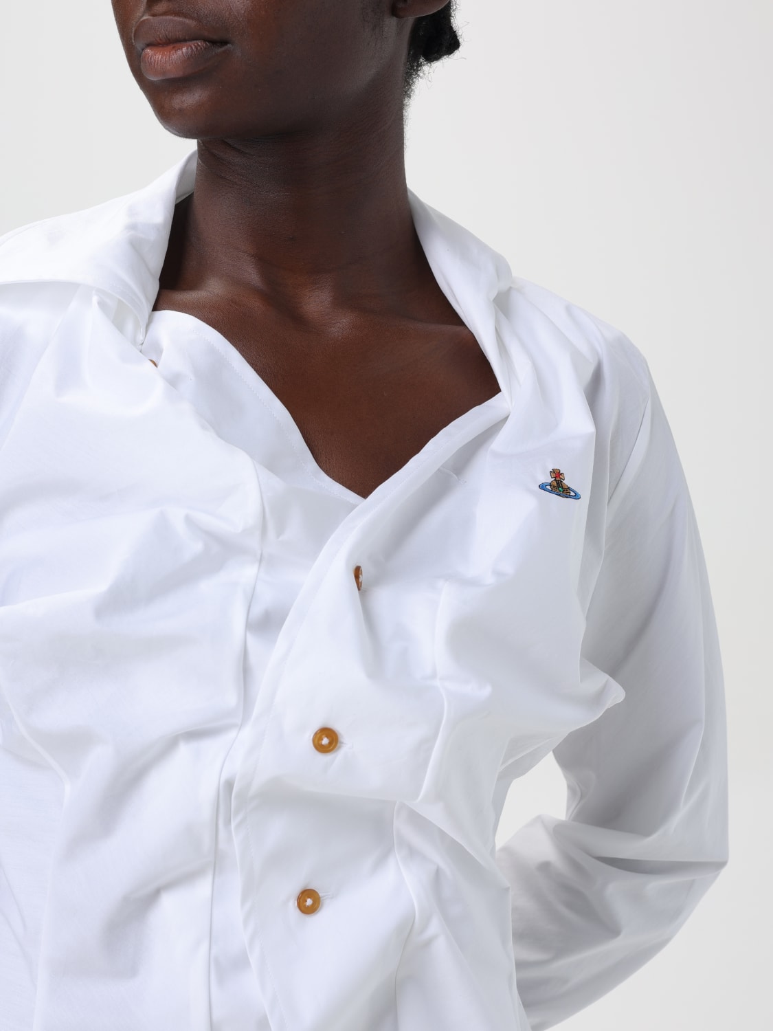 VIVIENNE WESTWOOD：シャツ レディース - ホワイト | GIGLIO.COM