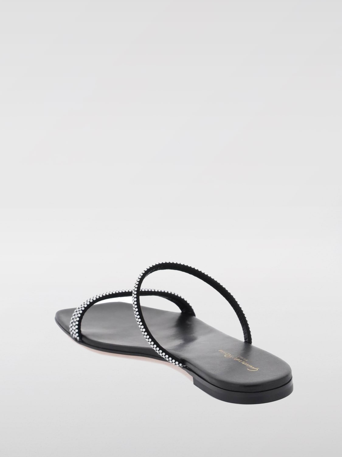 GIANVITO ROSSI FLAT SANDALS: Shoes woman Gianvito Rossi, Black - Img 3