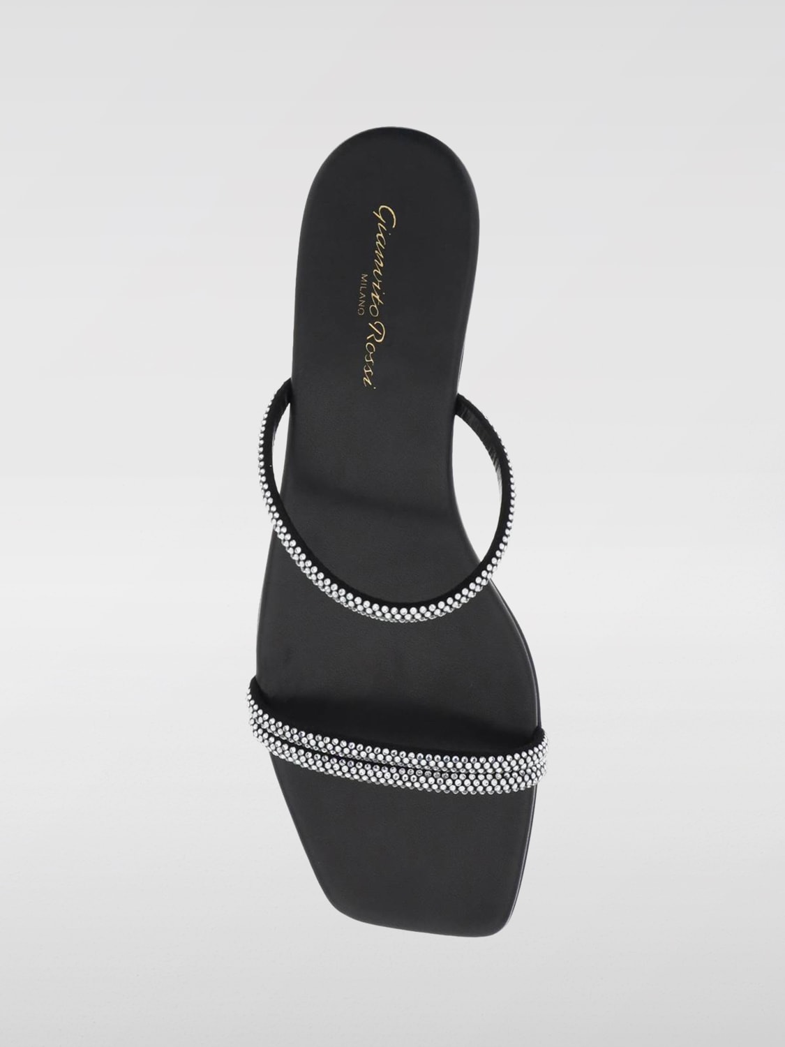 GIANVITO ROSSI FLAT SANDALS: Shoes woman Gianvito Rossi, Black - Img 4