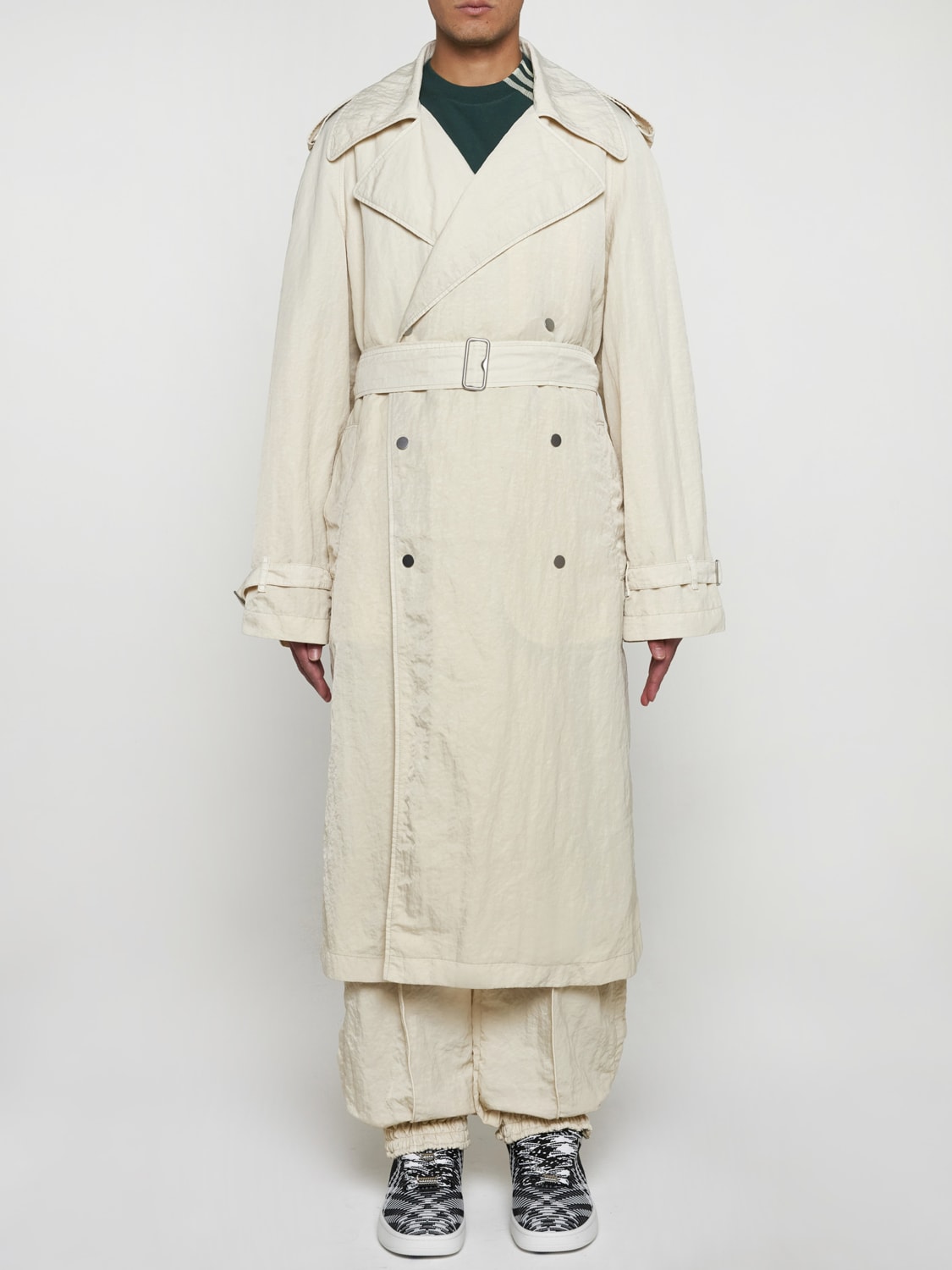 BURBERRY TRENCH COAT: Burberry men's trench coat, Beige - Img 1