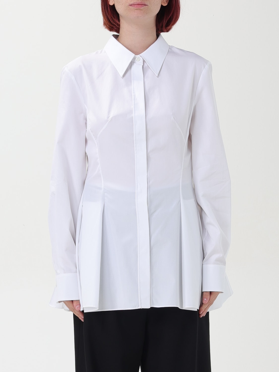 ALEXANDER MCQUEEN SHIRT: Shirt woman Alexander McQueen, White - Img 1