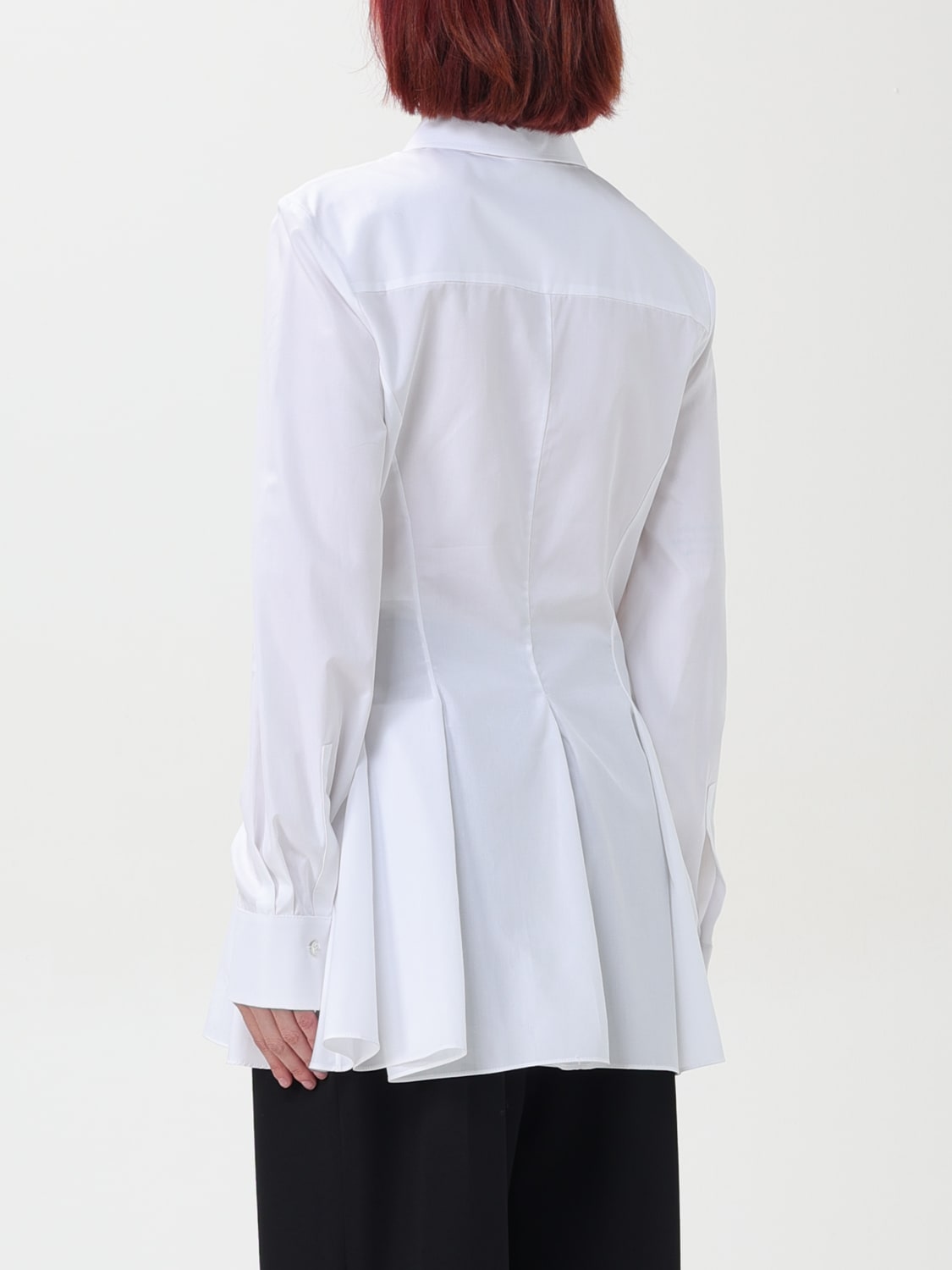 ALEXANDER MCQUEEN SHIRT: Shirt woman Alexander McQueen, White - Img 3