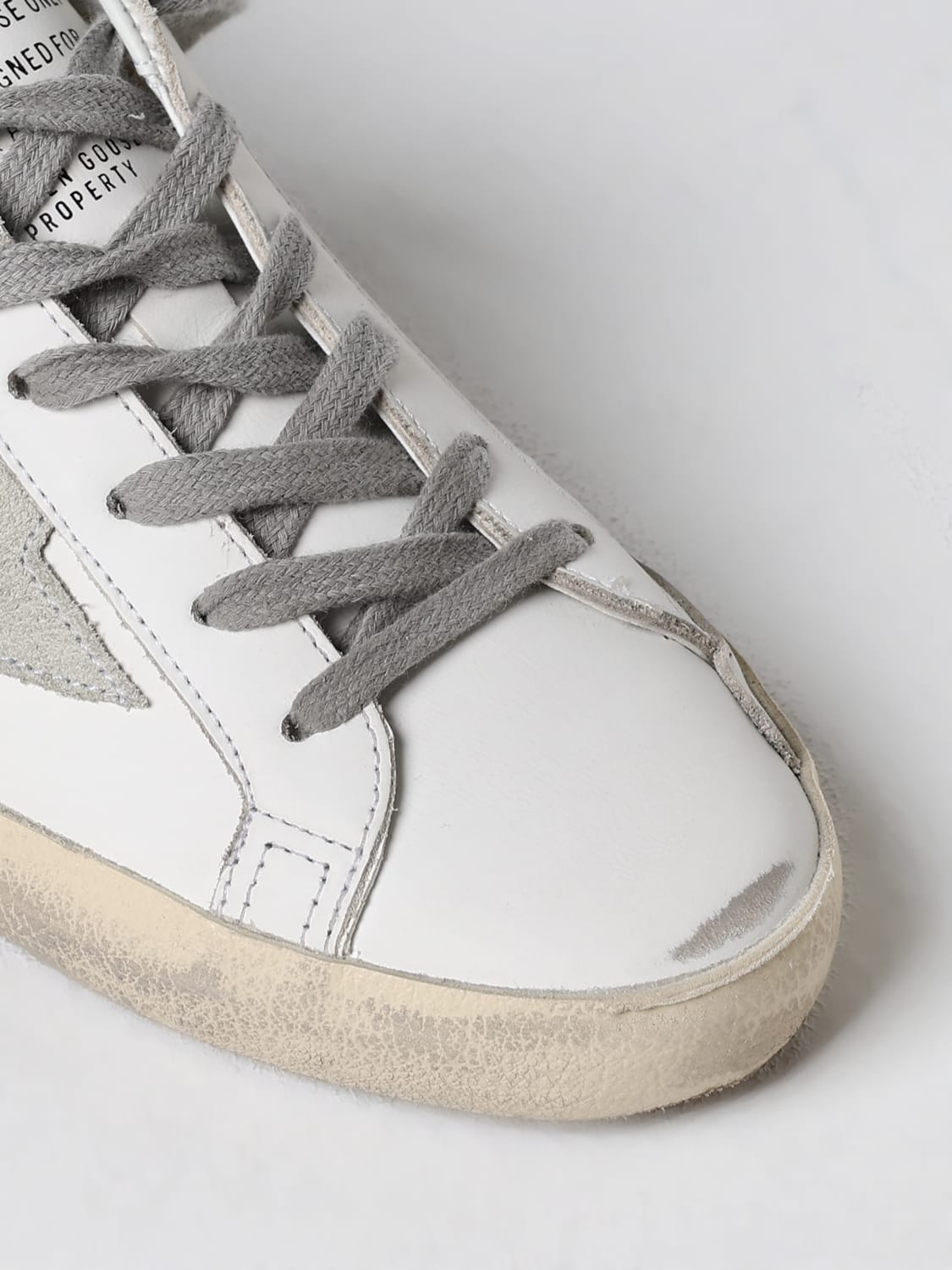 スニーカー GOLDEN  Women Sneakers GWF00102F0061131191511915 Gray GOLDEN GOOSE: Sneakers woman - White | Golden Goose sneakers