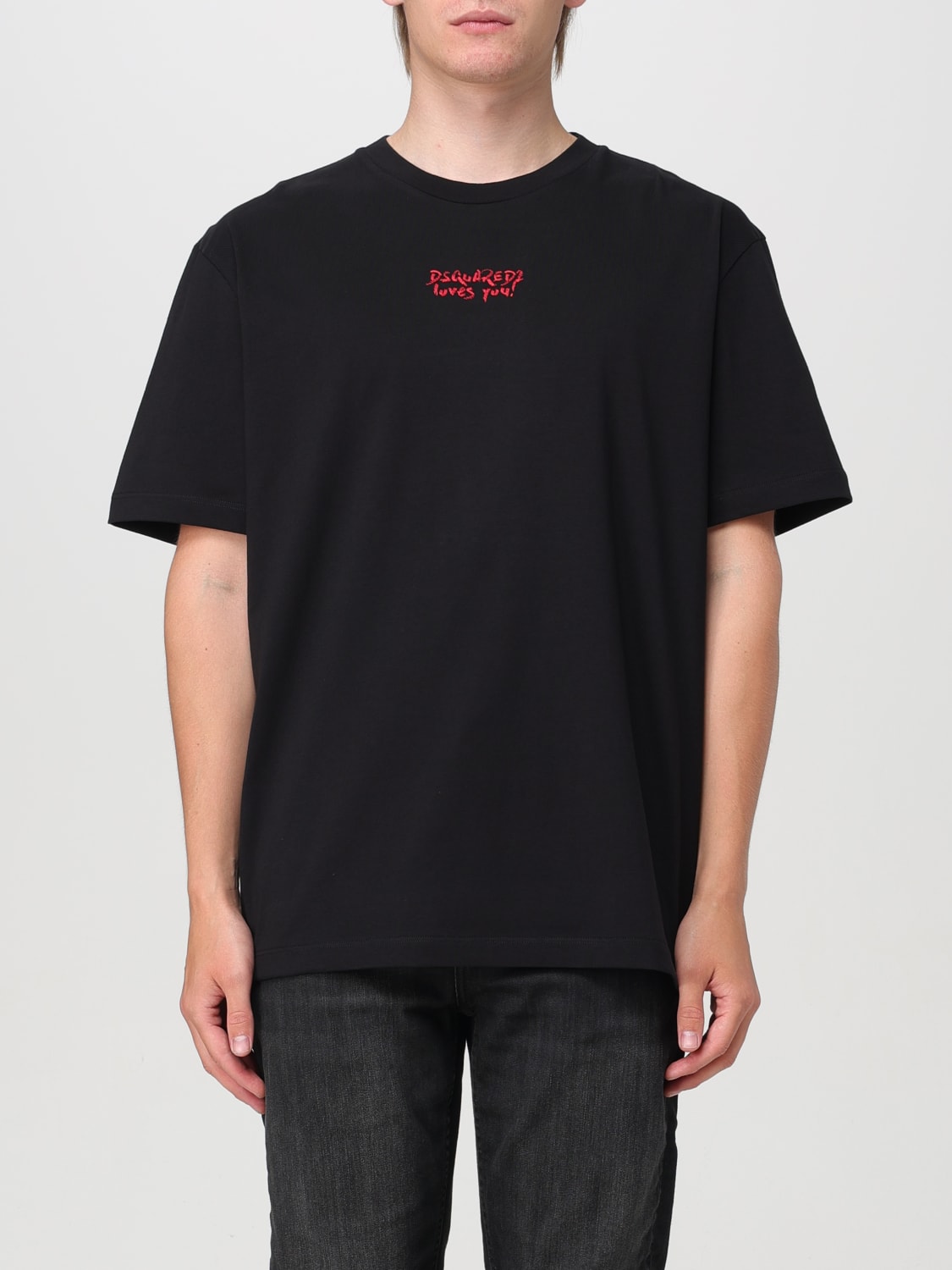 DSQUARED2 T-SHIRT: T-shirt men Dsquared2, Black - Img 1