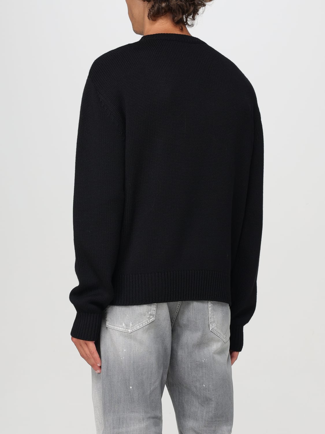 DSQUARED2 SWEATER: Sweater men Dsquared2, Black - Img 3