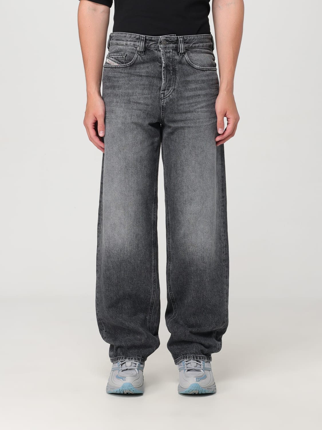 DIESEL JEANS: Pants men Diesel, Grey - Img 1