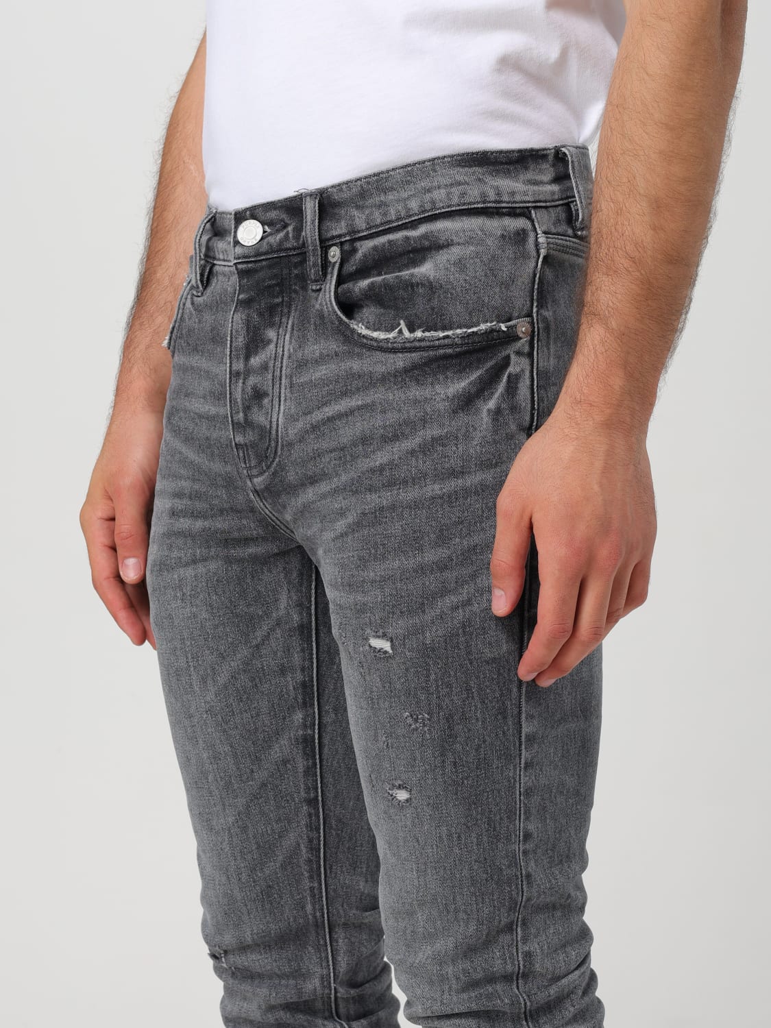 Pants men Purple Brand