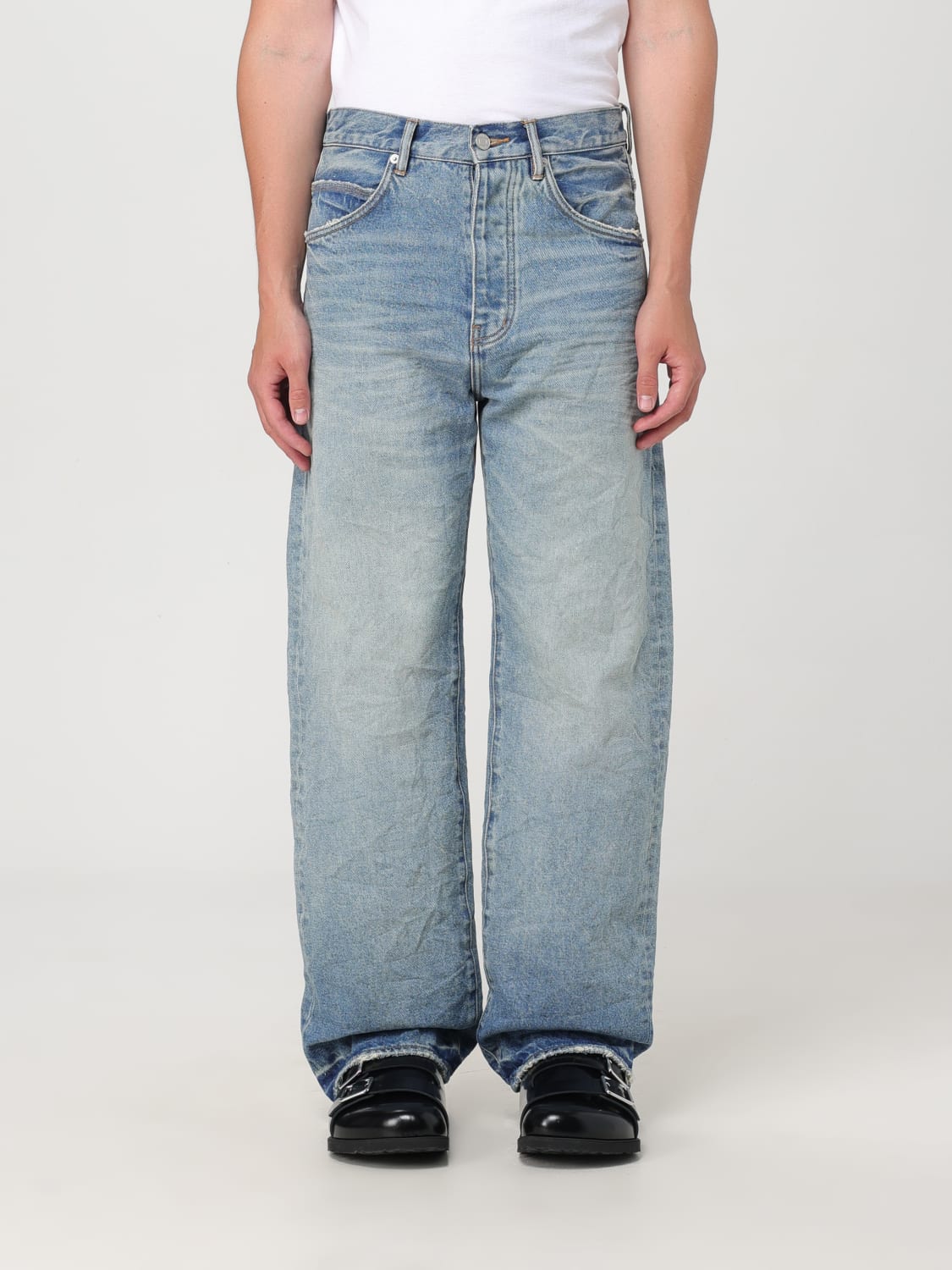 Giglio Jeans Baggy Purple Brand