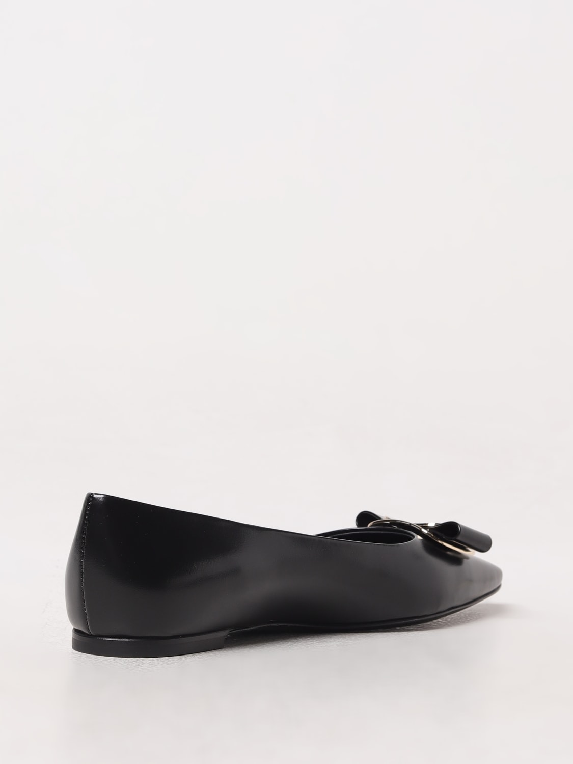 FERRAGAMO BALLET FLATS: Ballet flats woman Ferragamo, Black - Img 3